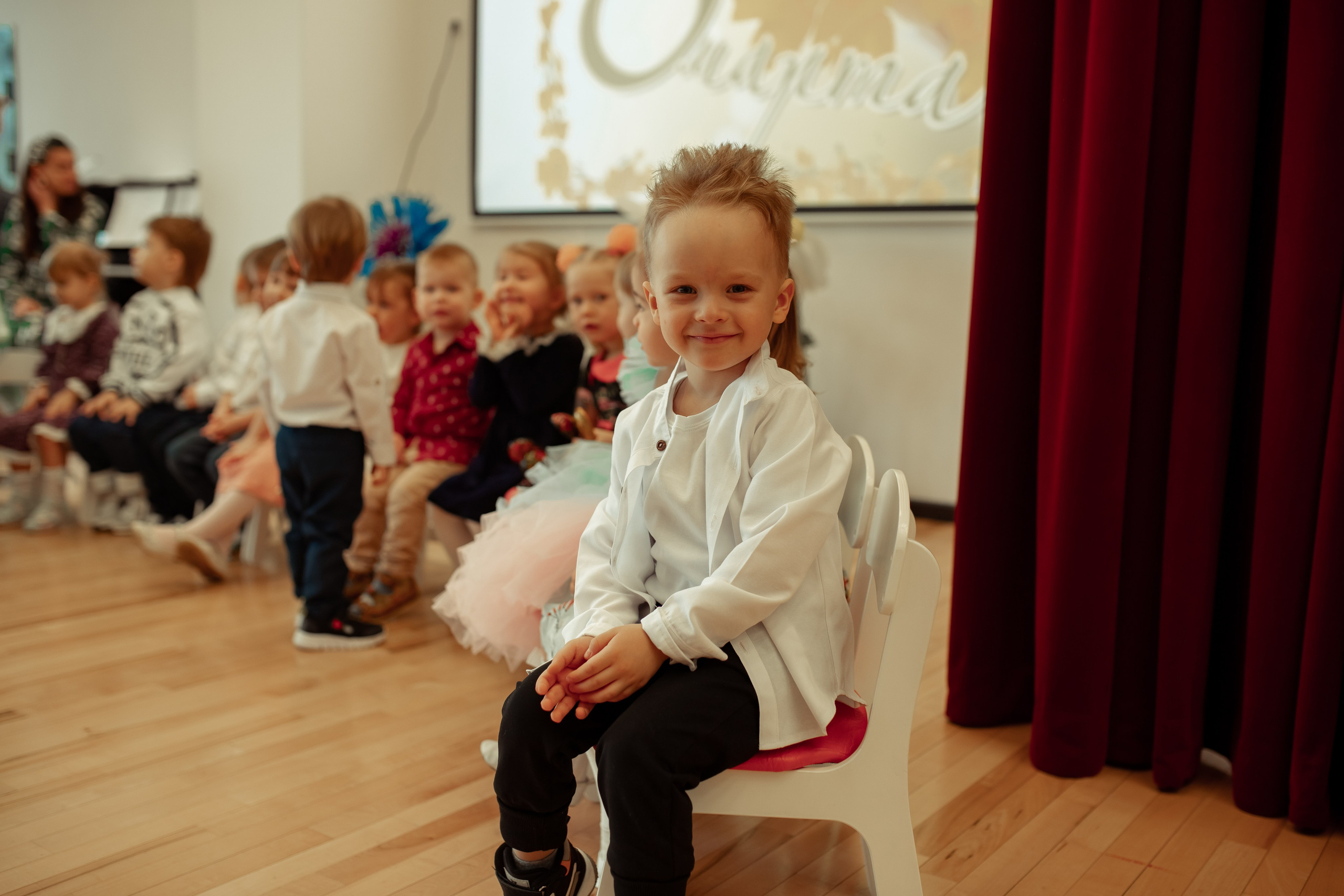Праздник весны в детском саду. Семейный и детский фотограф в Москве Дорогова Екатерина