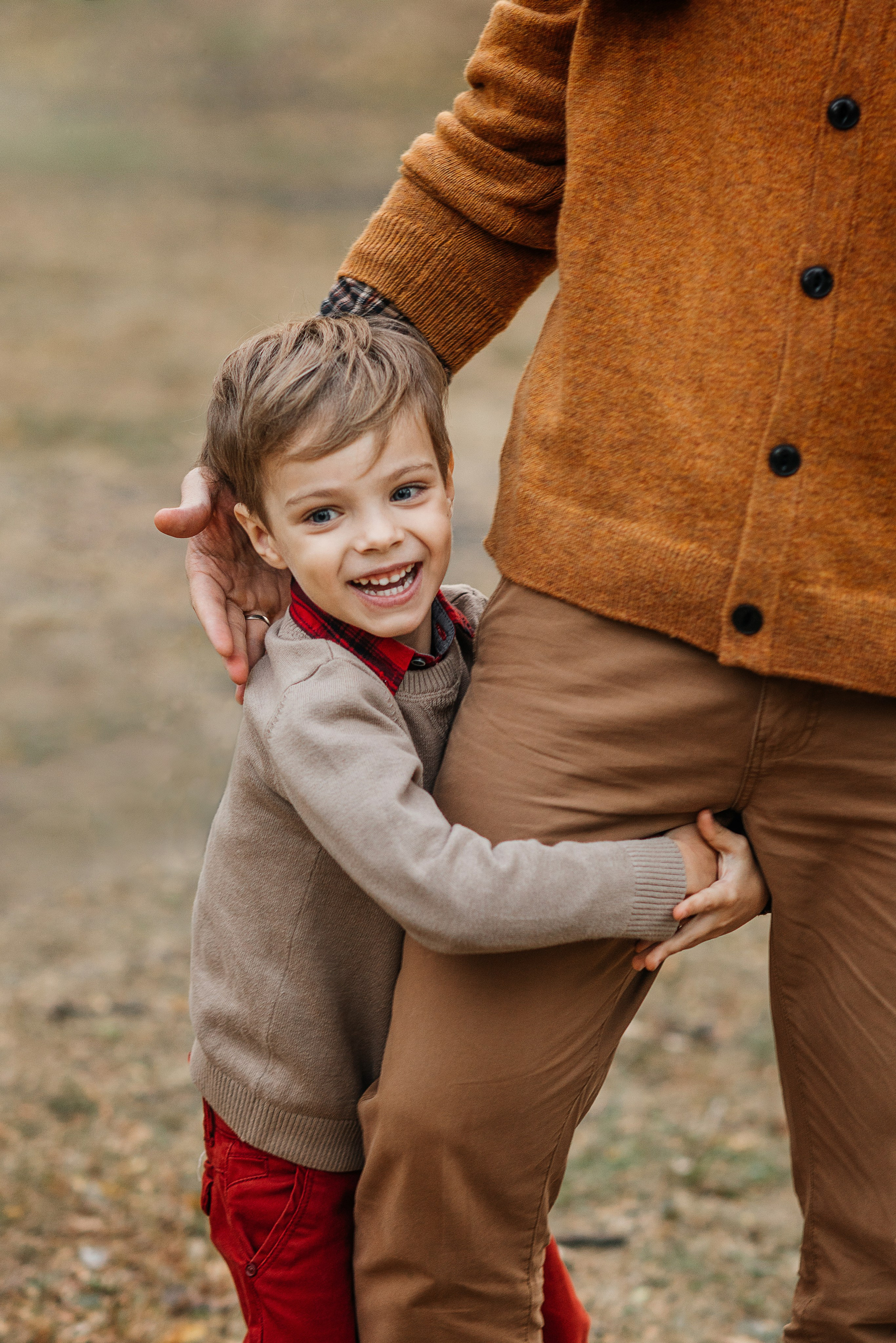 Осенняя прогулка семьи. Свадебный и семейный фотограф Надежда Соловьева