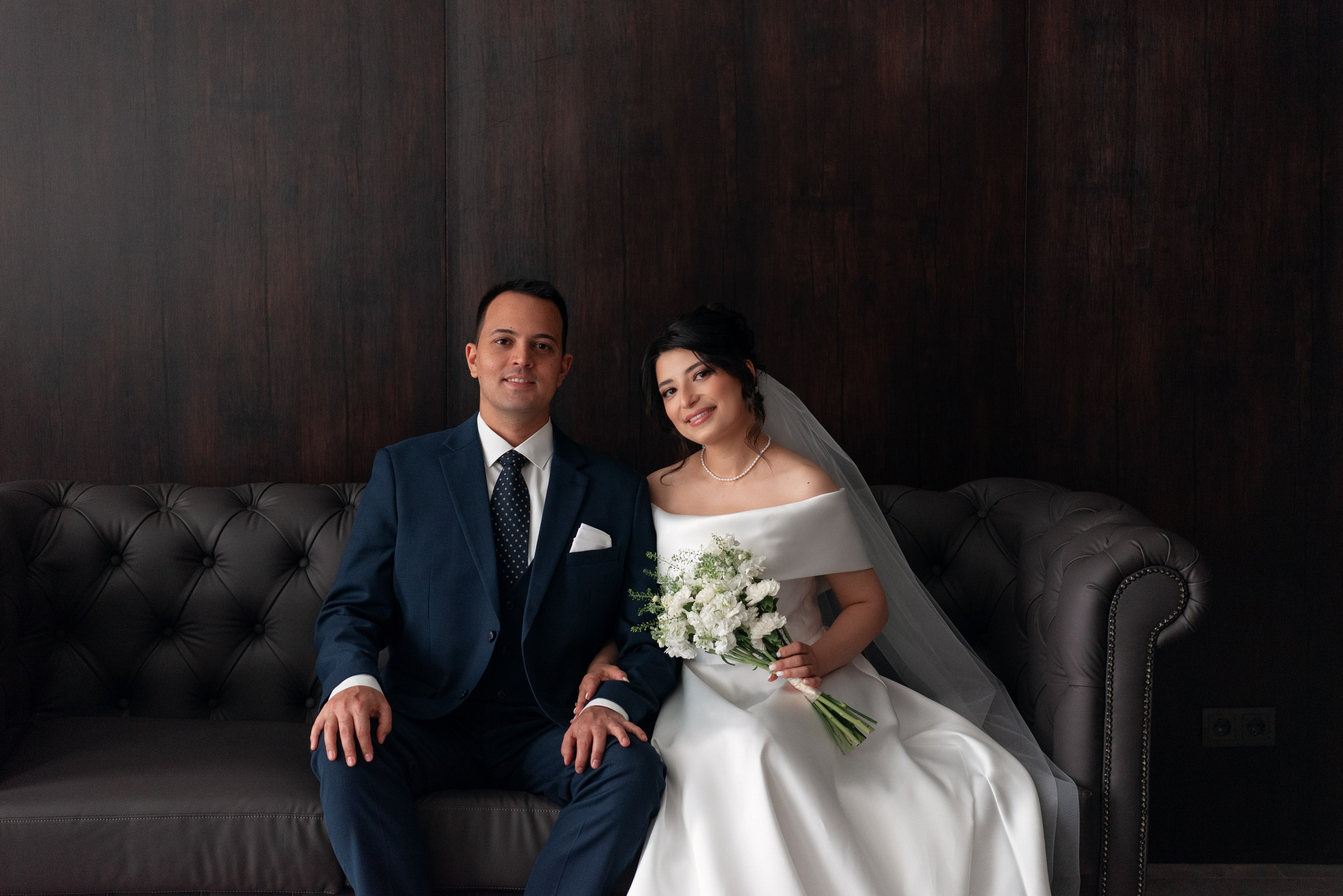 Митинский Дворец Бракосочетания. Нафиса и Фредерик. Ульяна Сёмина, фотограф, Москва