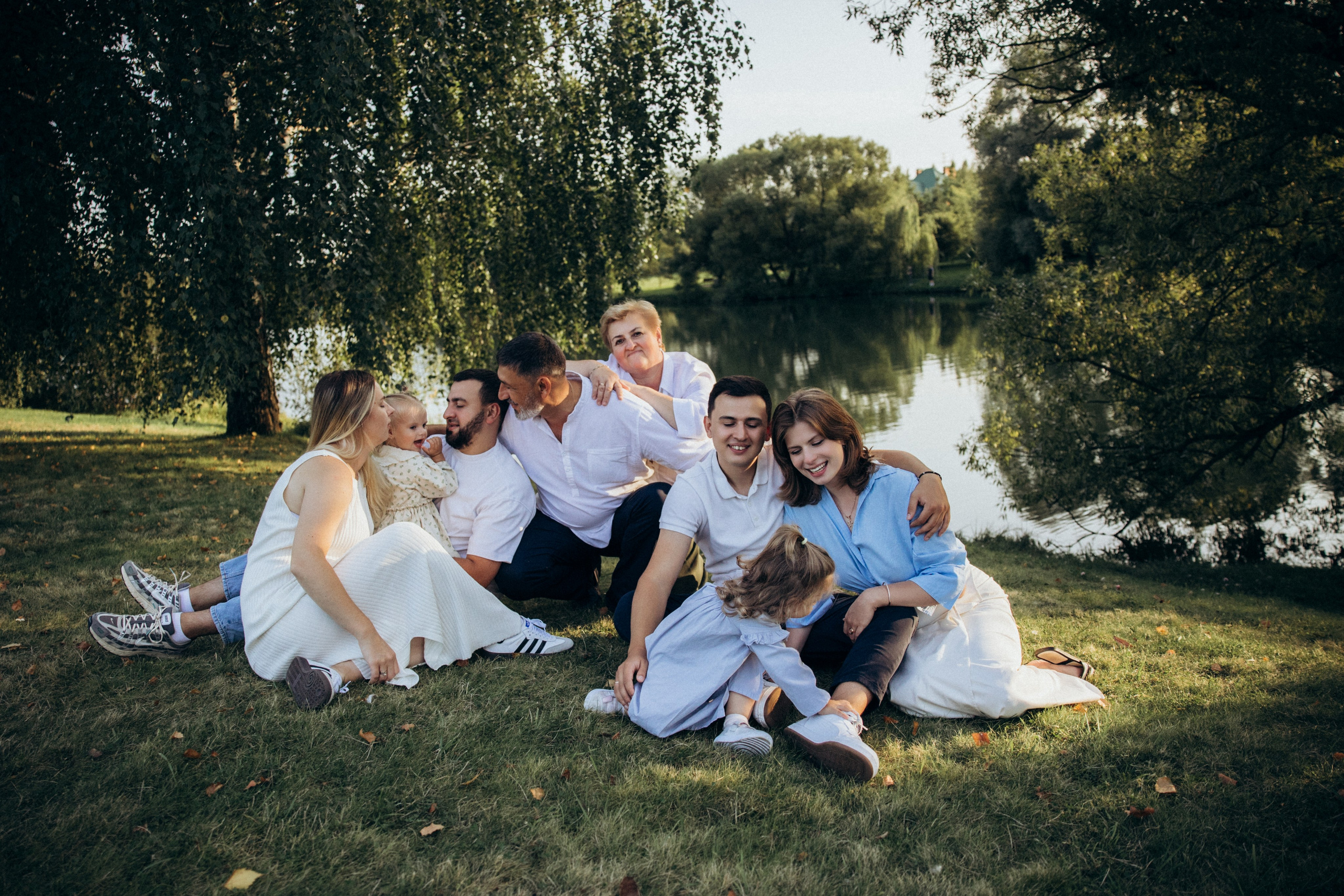 На прогулку все вместе!. Семейный и свадебный фотограф в Москве Вероника Жибинова