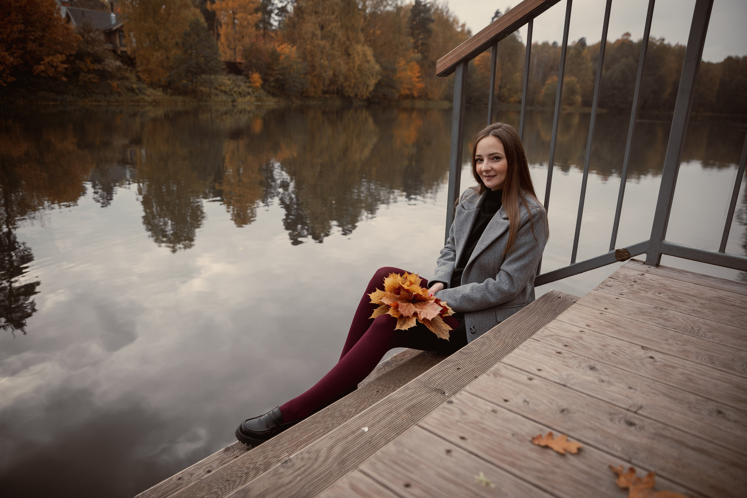 Осенняя прогулка с сыном. Индивидуальный и семейный фотограф Ирина Москвичёва