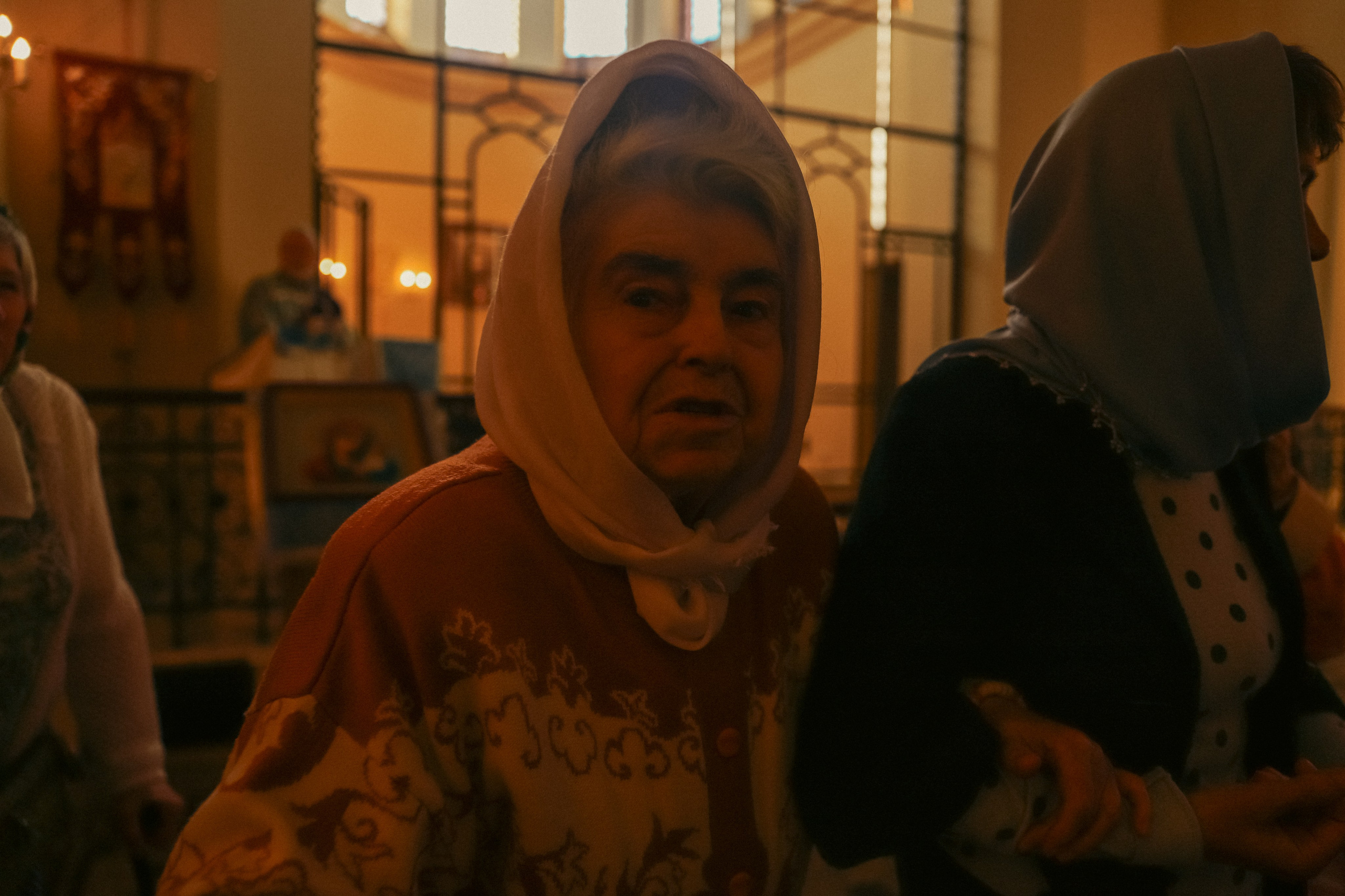 Служба в церкви