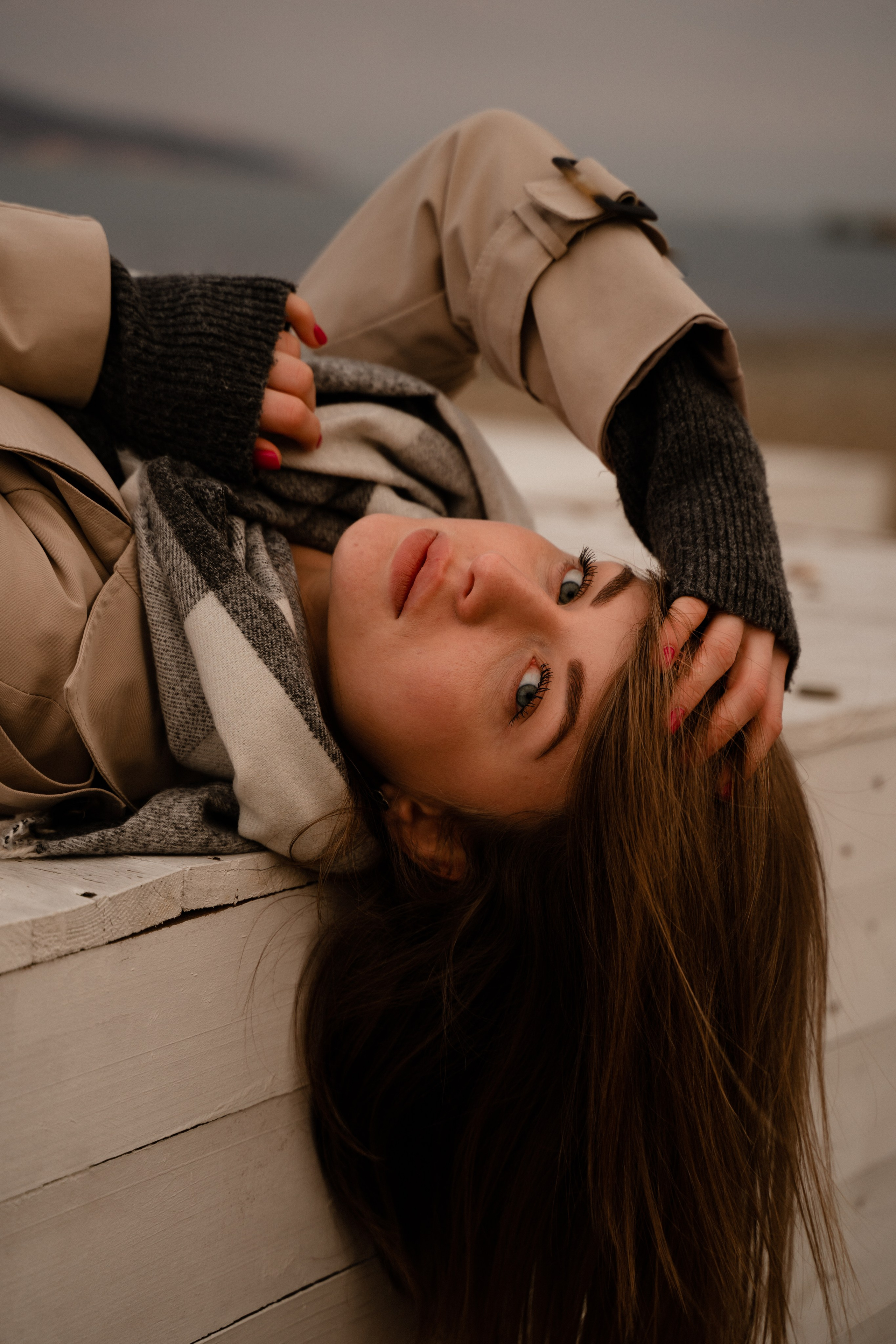 Осенняя фотосессия у моря в Новороссийске. Фотограф Екатерина в городе Новороссийск