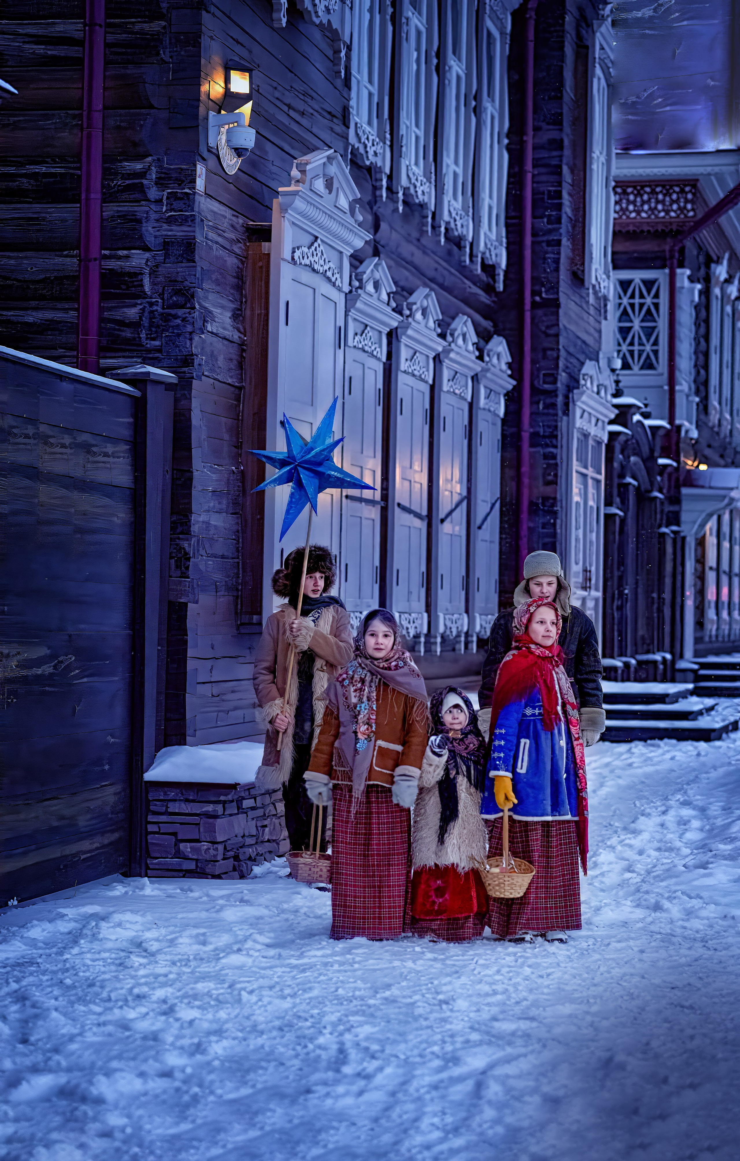 Колядки. Фотографы крещения/венчания  Красноярск Татьяна и Вячеслав Переваловы