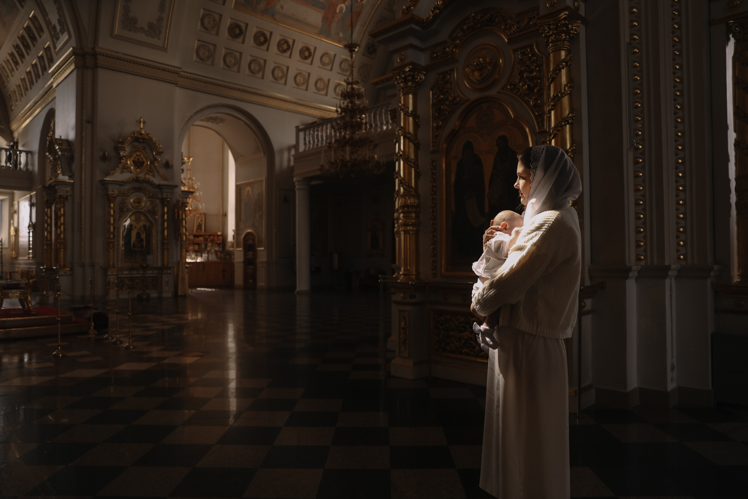 Таинство Крещения Савелия. Свадебный и семейный фотограф в городе Пенза, Саранск, Ковылкино