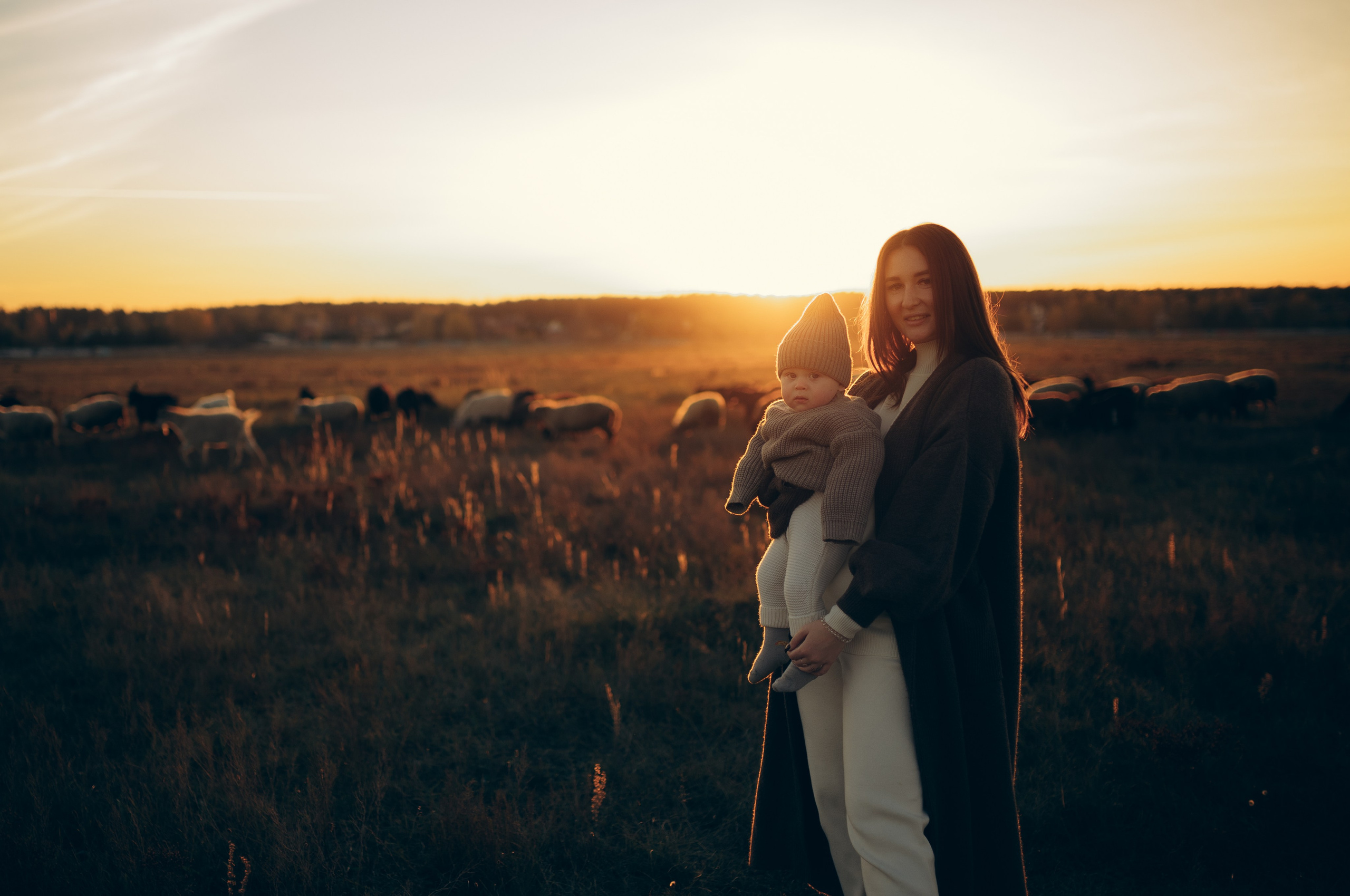 Встреча заката. Семейный и детский фотограф в Щелково Алена Дробот