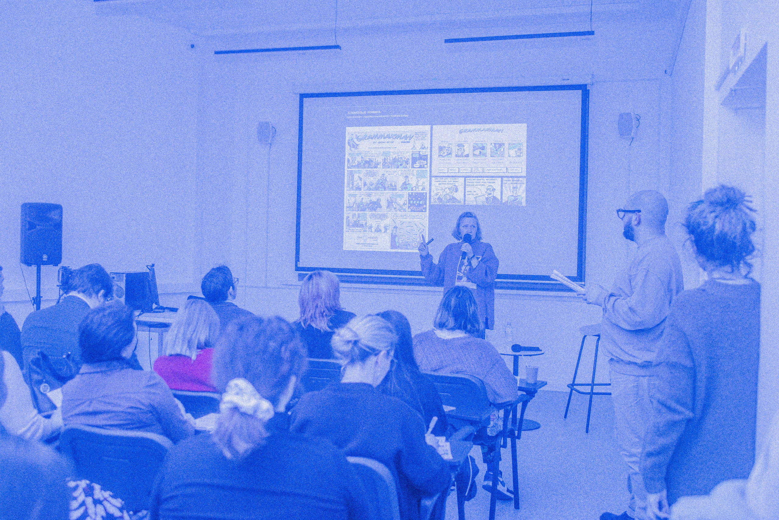 Конференция «Комикс и анимация» CREATIVE HUB (hse). Фотограф в Москве Алейникова Евгения