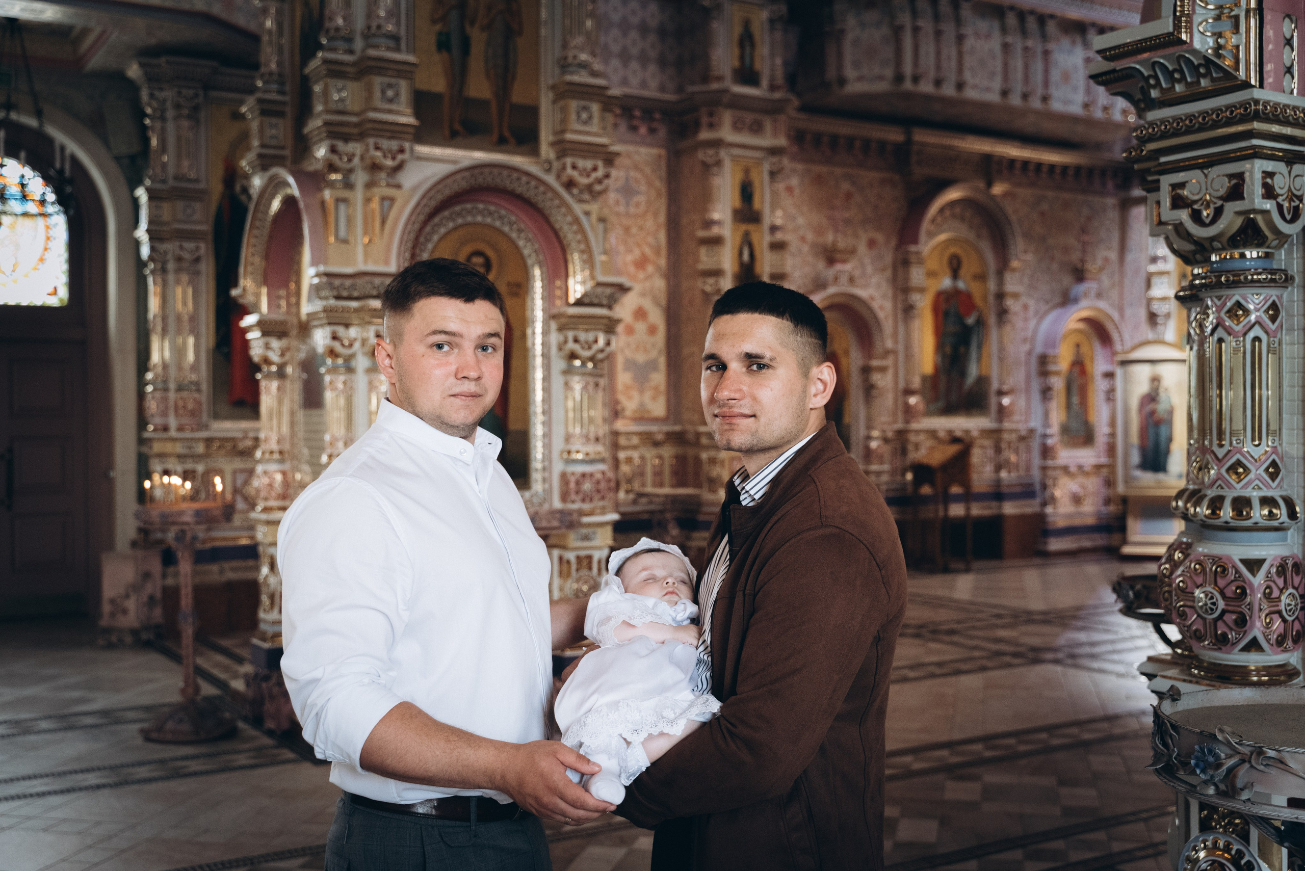 Крещение Варюши (Храм Святой Живоначальной Троицы). Семейный фотограф в Минске Дарья Дреко
