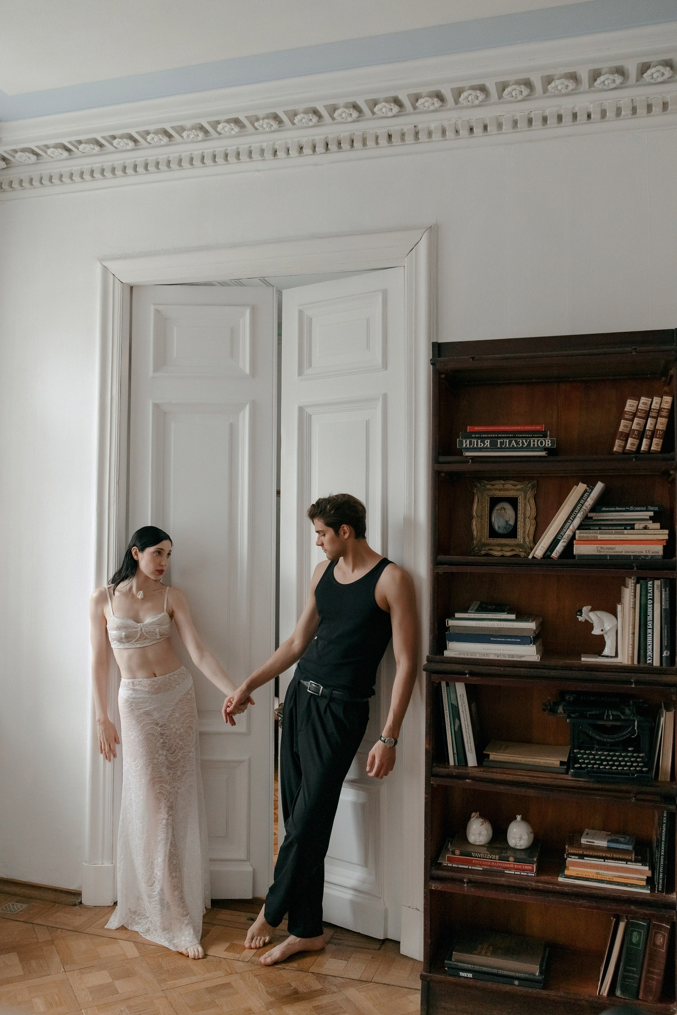 Винтажная история Полины и Дмитрия. Свадебный фотограф Москва