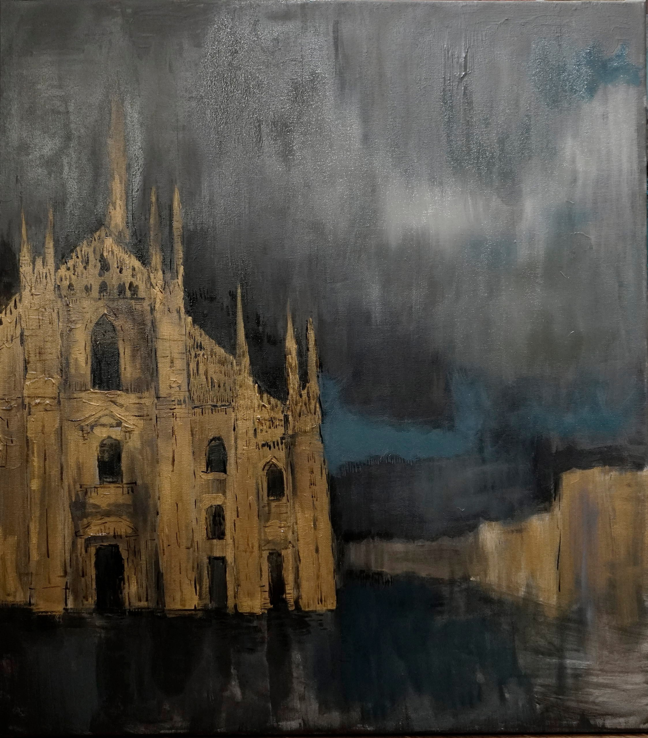 Картины с городским пейзажем. Архитектор | дизайнер | художник Сергей Ратчин в Москве