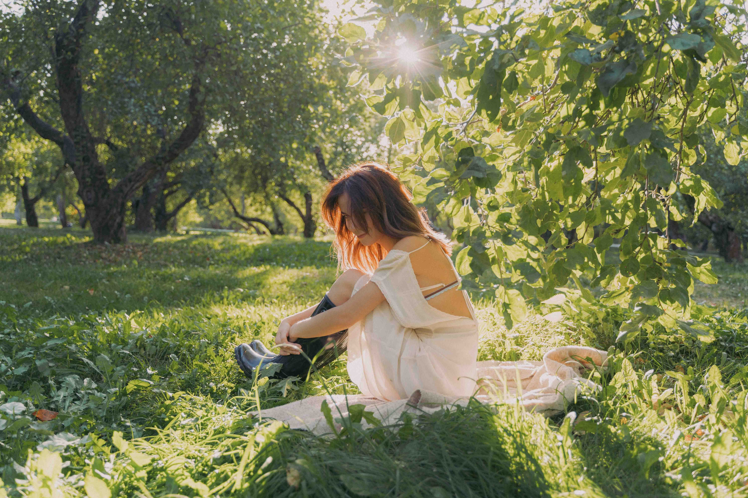 Яблоневый сад и гамак. Фотограф и видеограф в Москве и Абу Даби Мария Кулагина