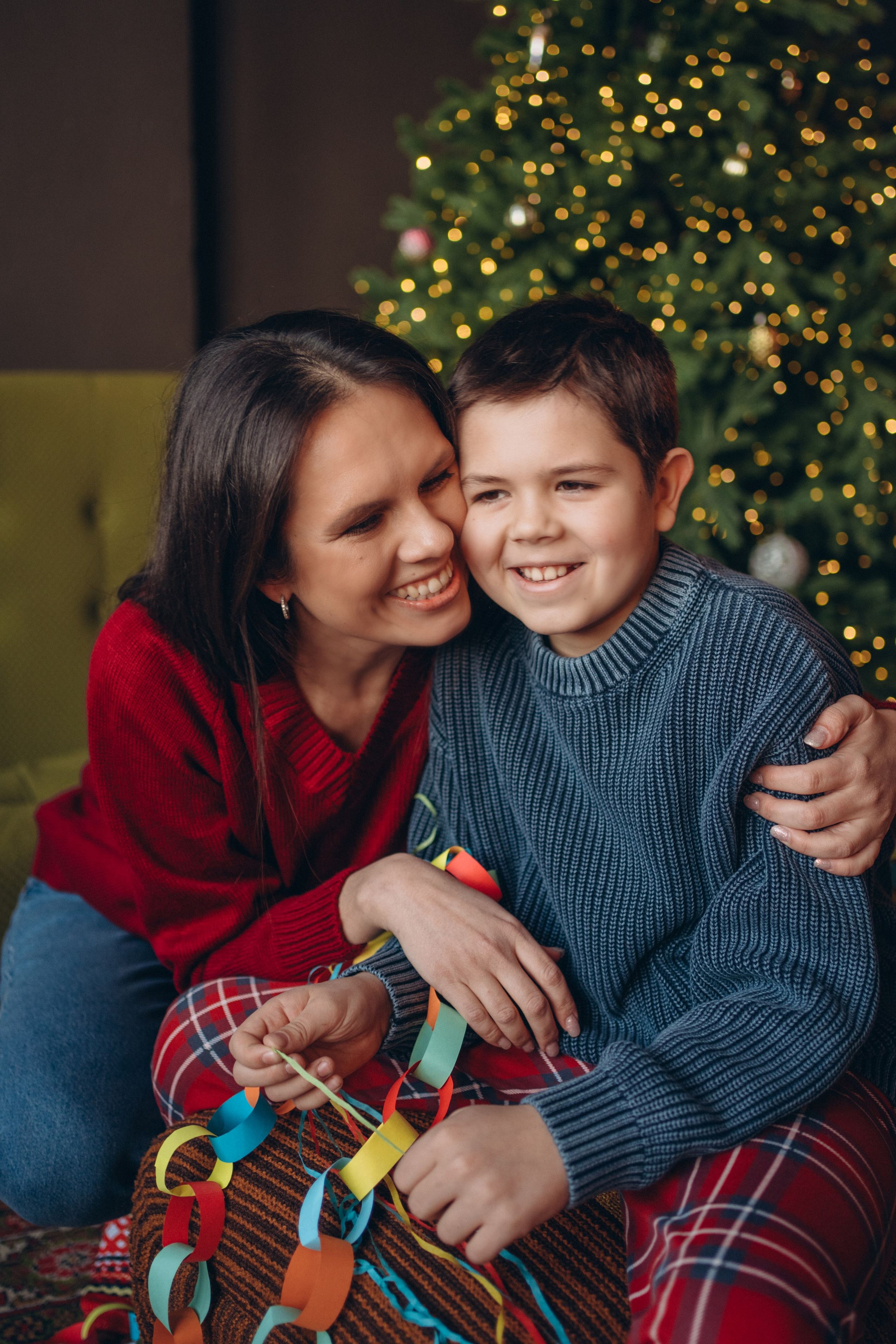 Новогодняя история. Семейный фотограф, фотосессия беременности в Новосибирске Кристина Киб