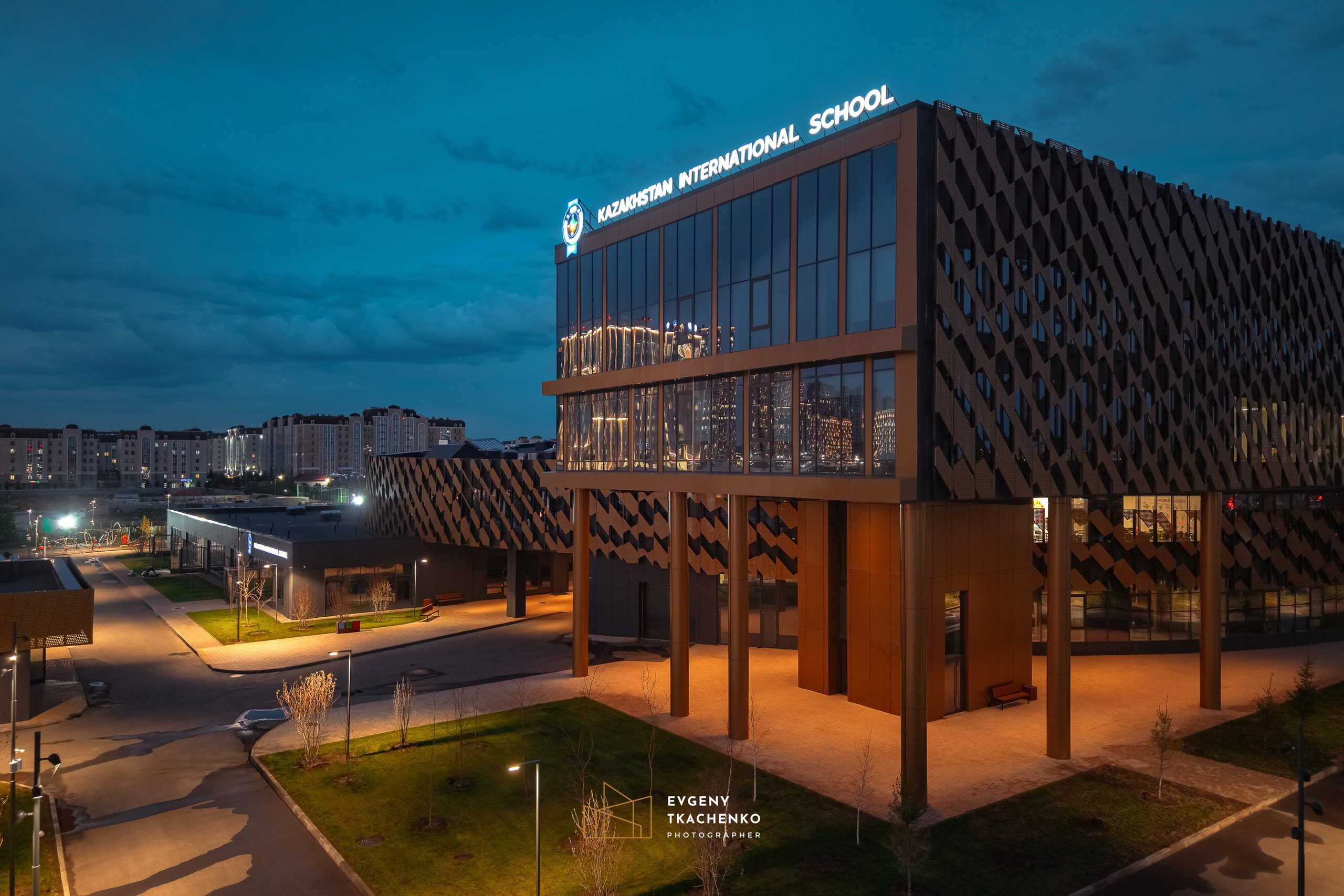 Kazakhstan International School в г. Астана. Архитектурный и интерьерный фотограф в Казахстане