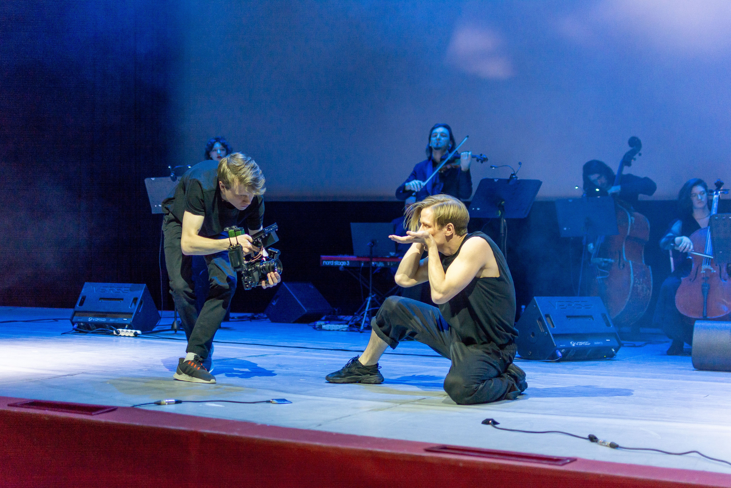 Концерт оркестра Cinematica. Репортажный фотограф в Новосибирске