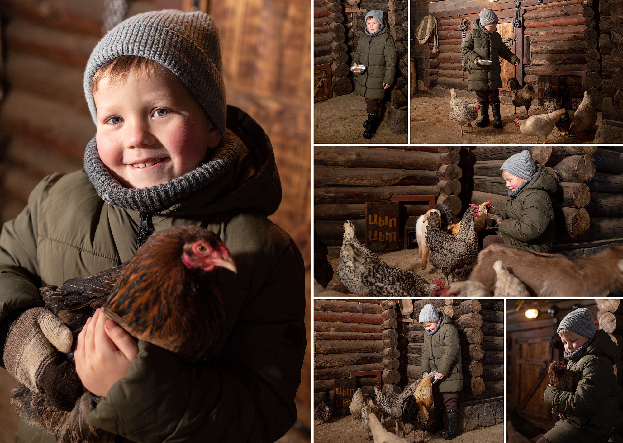 Детская съемка. Деревня