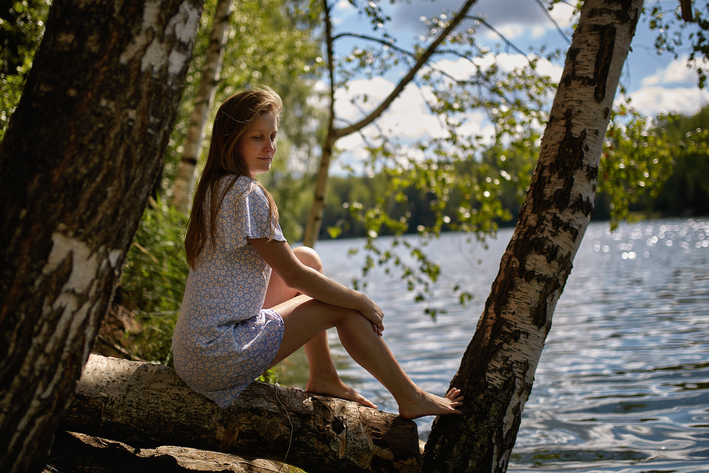 Утро на закате лета. Фотограф Роман Желтухин