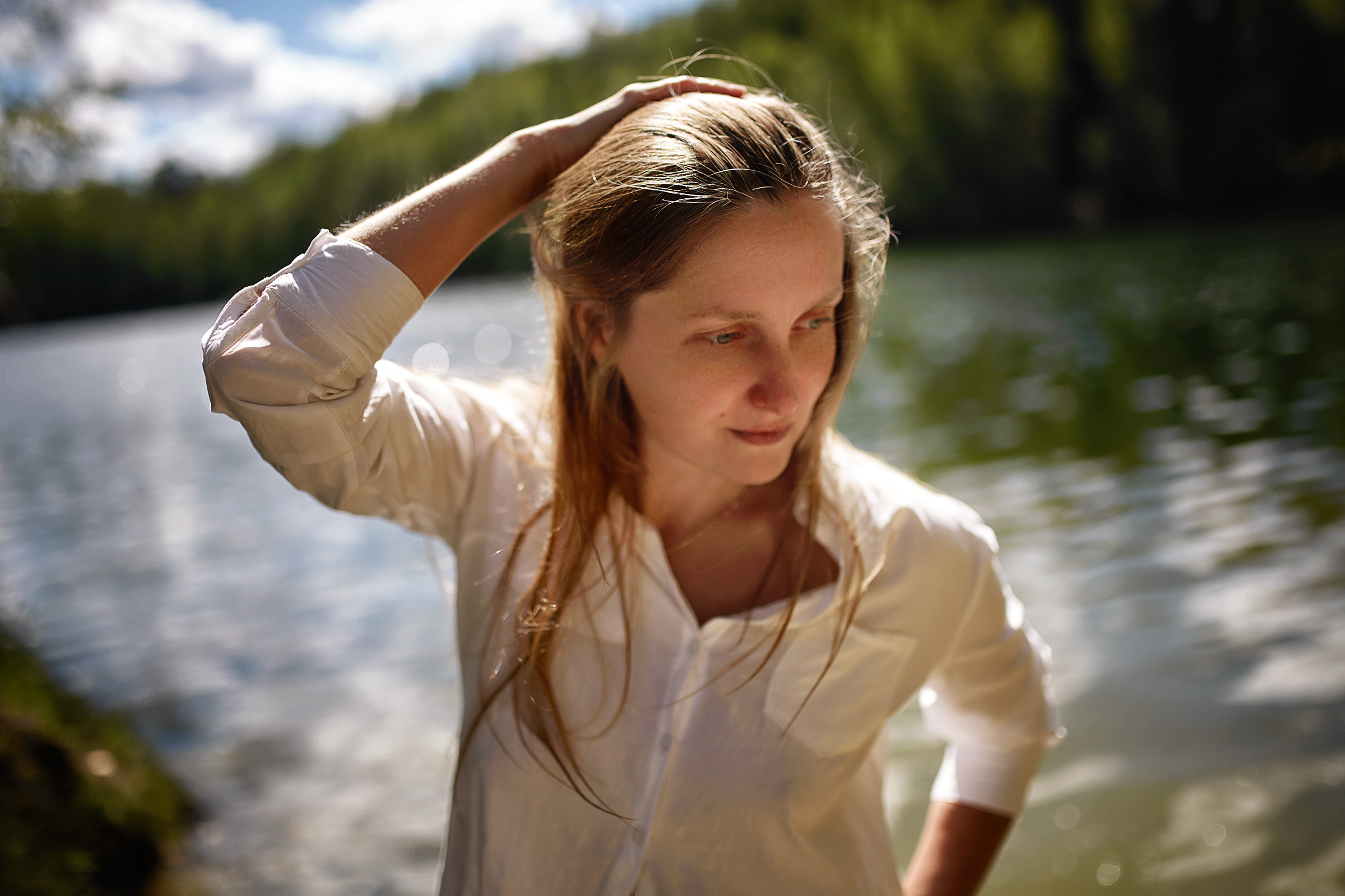 Утро на закате лета. Фотограф Роман Желтухин