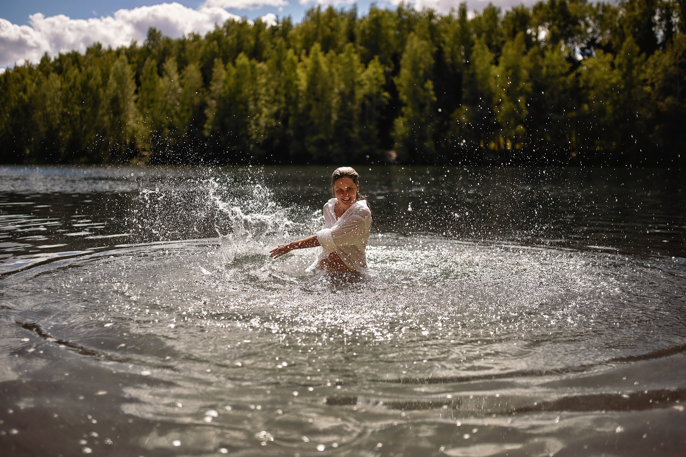 Утро на закате лета. Фотограф Роман Желтухин
