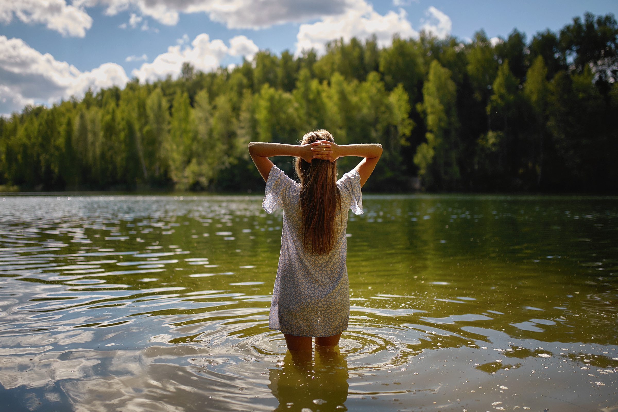 Утро на закате лета. Фотограф Роман Желтухин