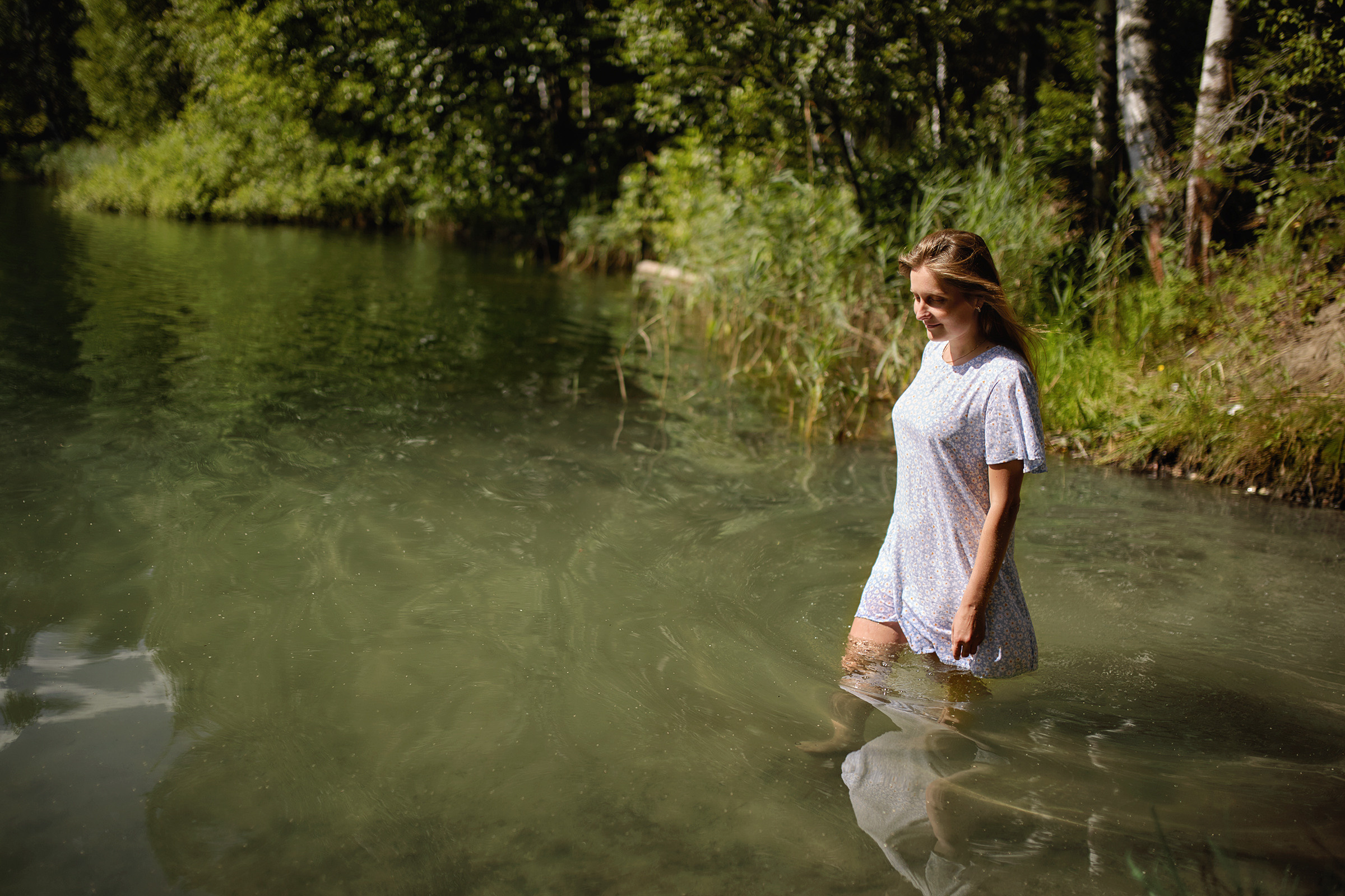 Утро на закате лета. Фотограф Роман Желтухин
