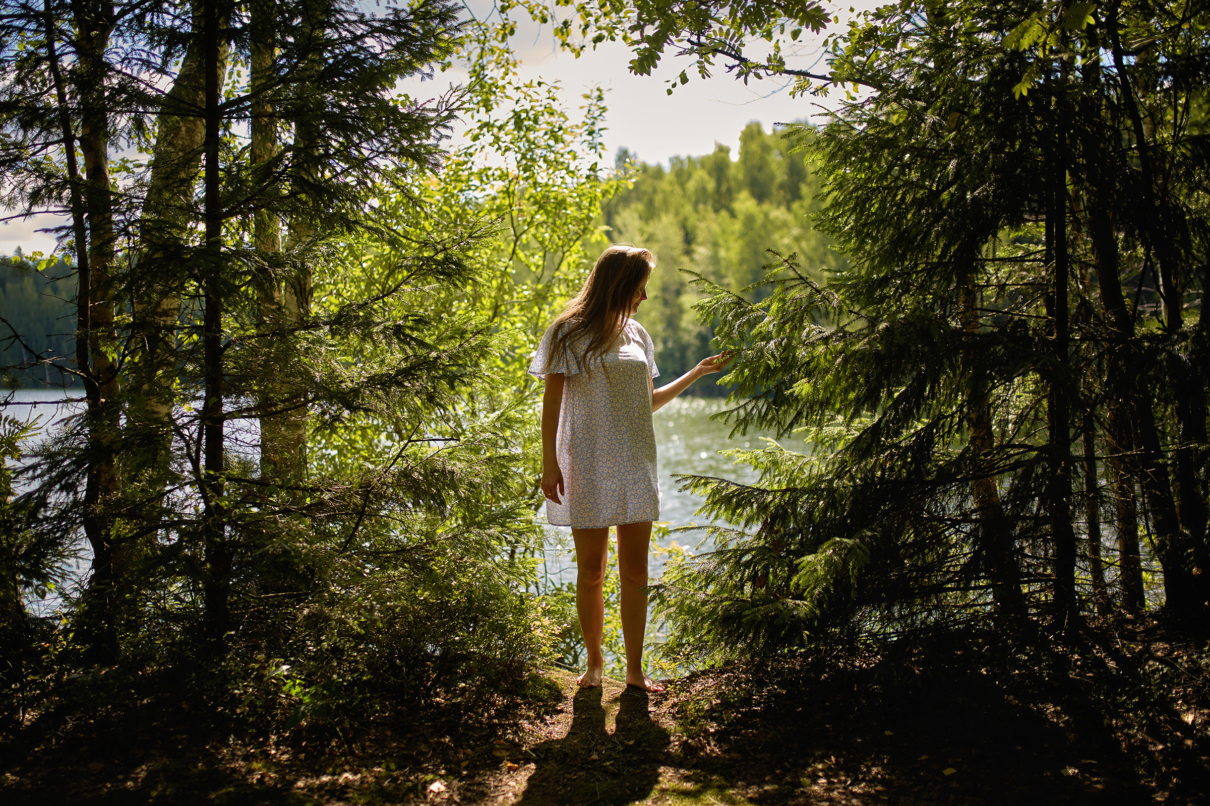 Утро на закате лета. Фотограф Роман Желтухин