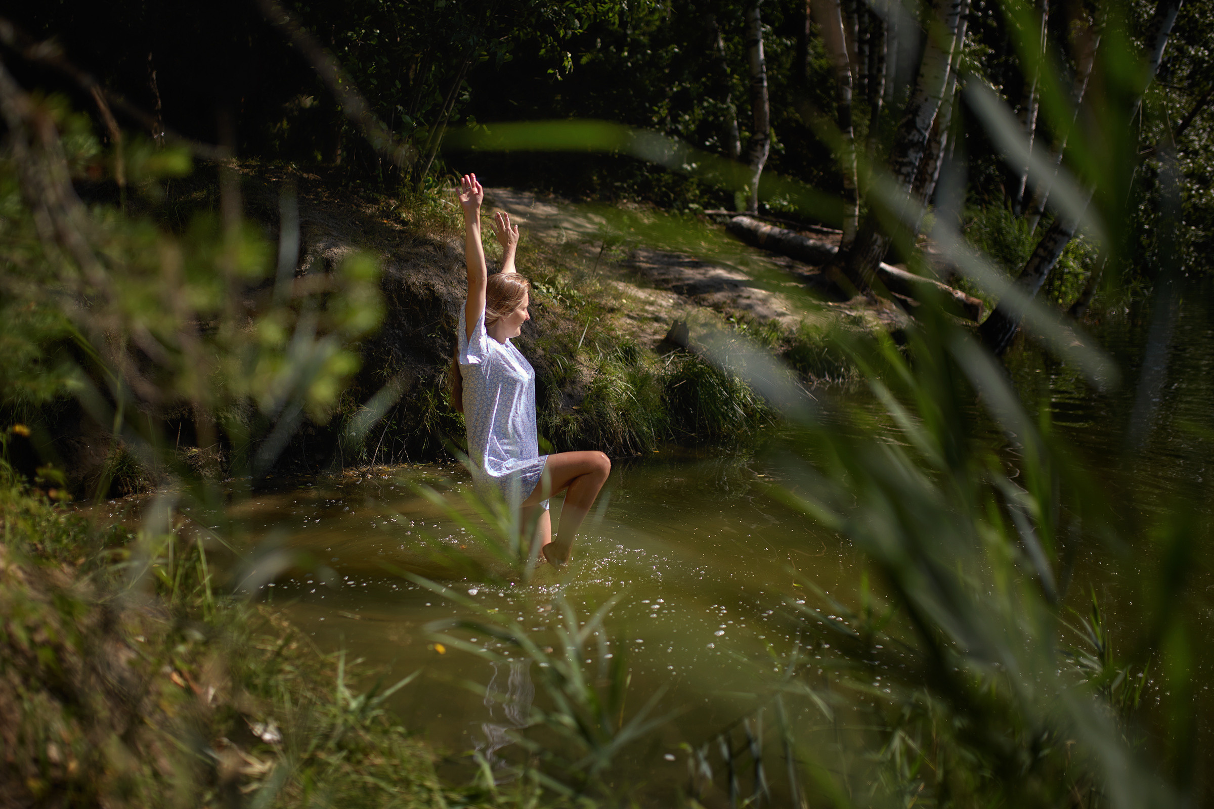 Утро на закате лета. Фотограф Роман Желтухин