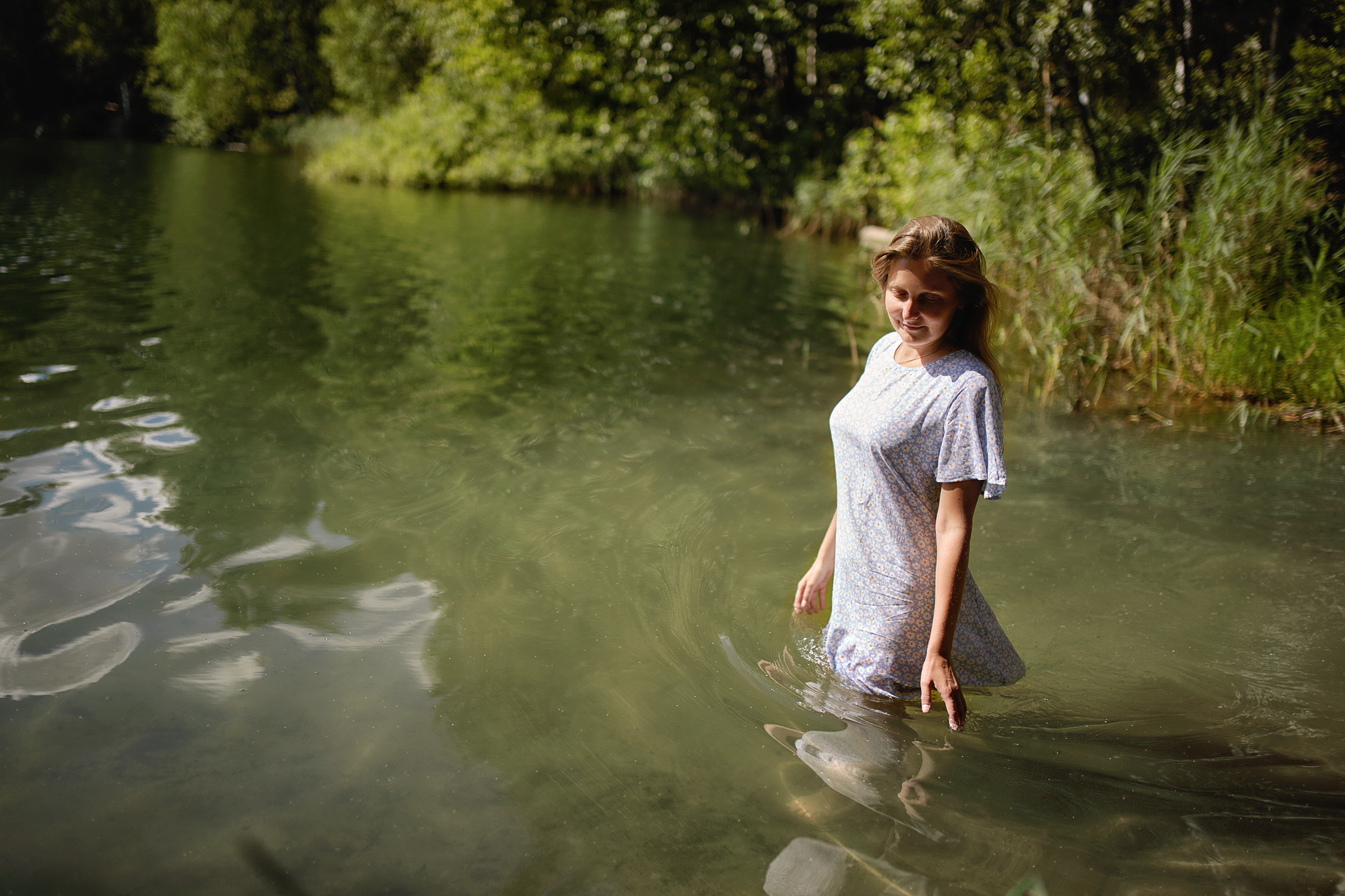 Утро на закате лета. Фотограф Роман Желтухин