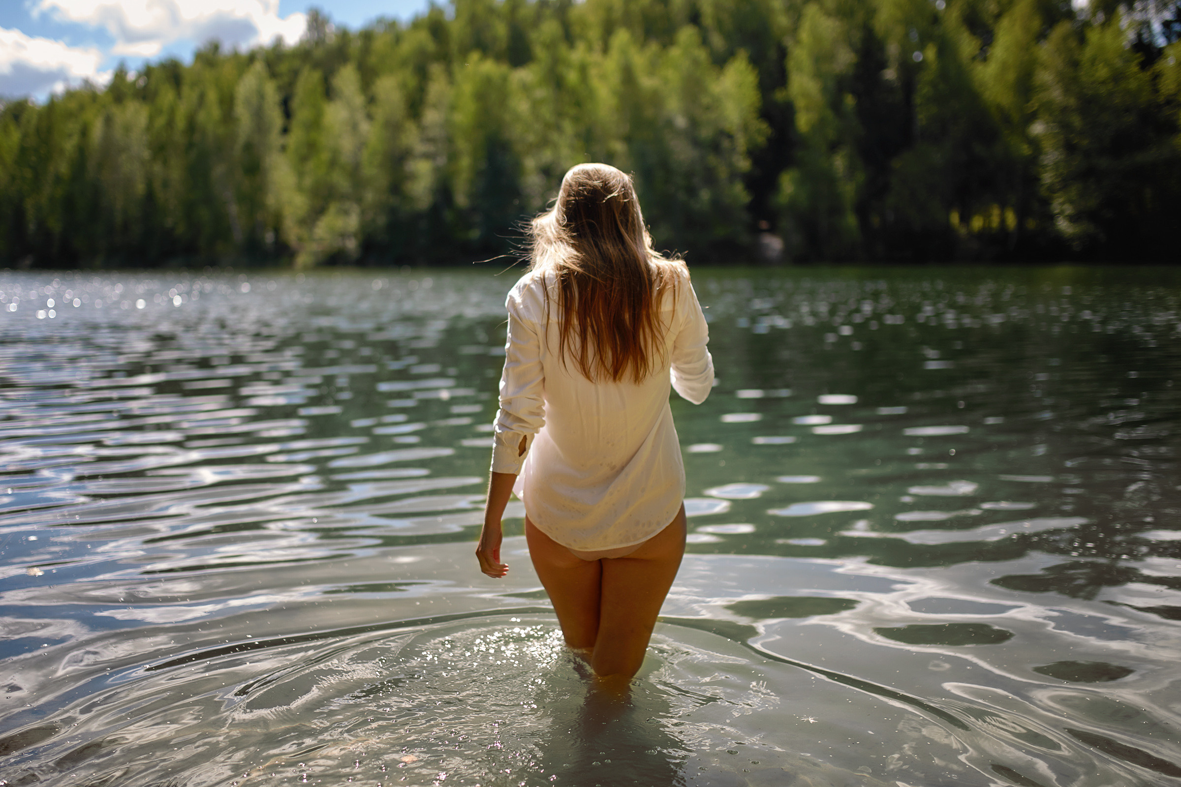 Утро на закате лета. Фотограф Роман Желтухин