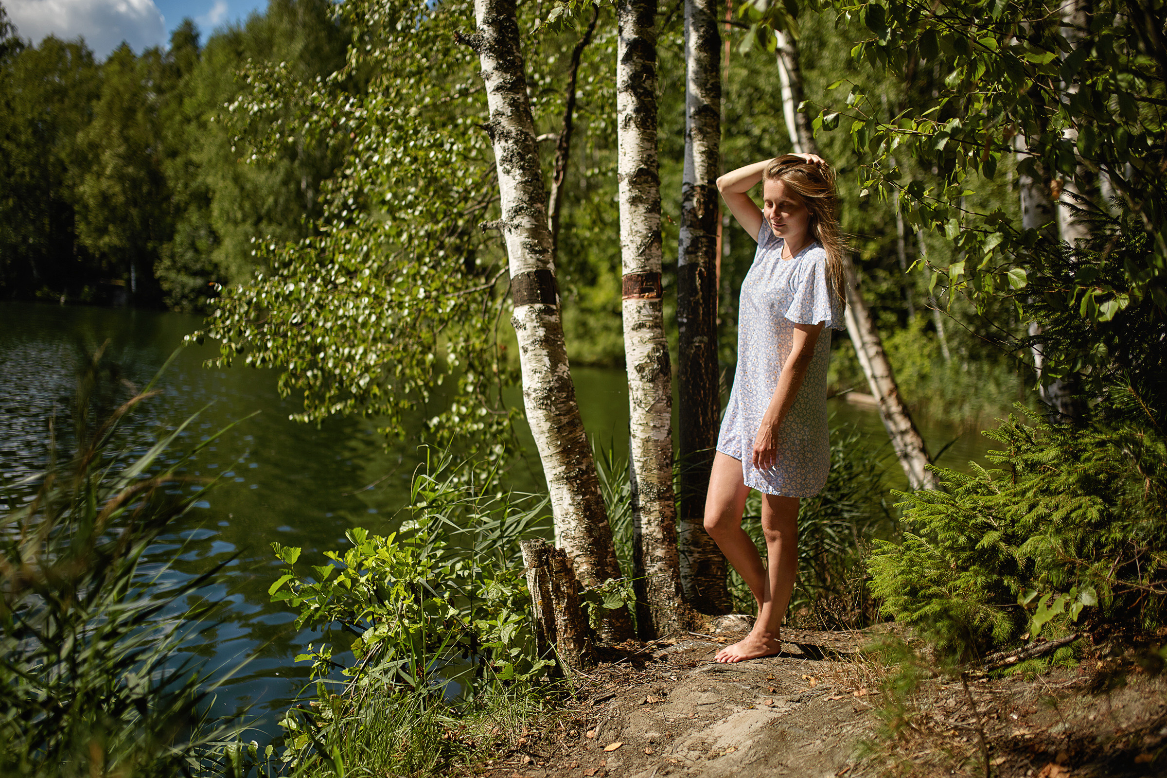 Утро на закате лета. Фотограф Роман Желтухин