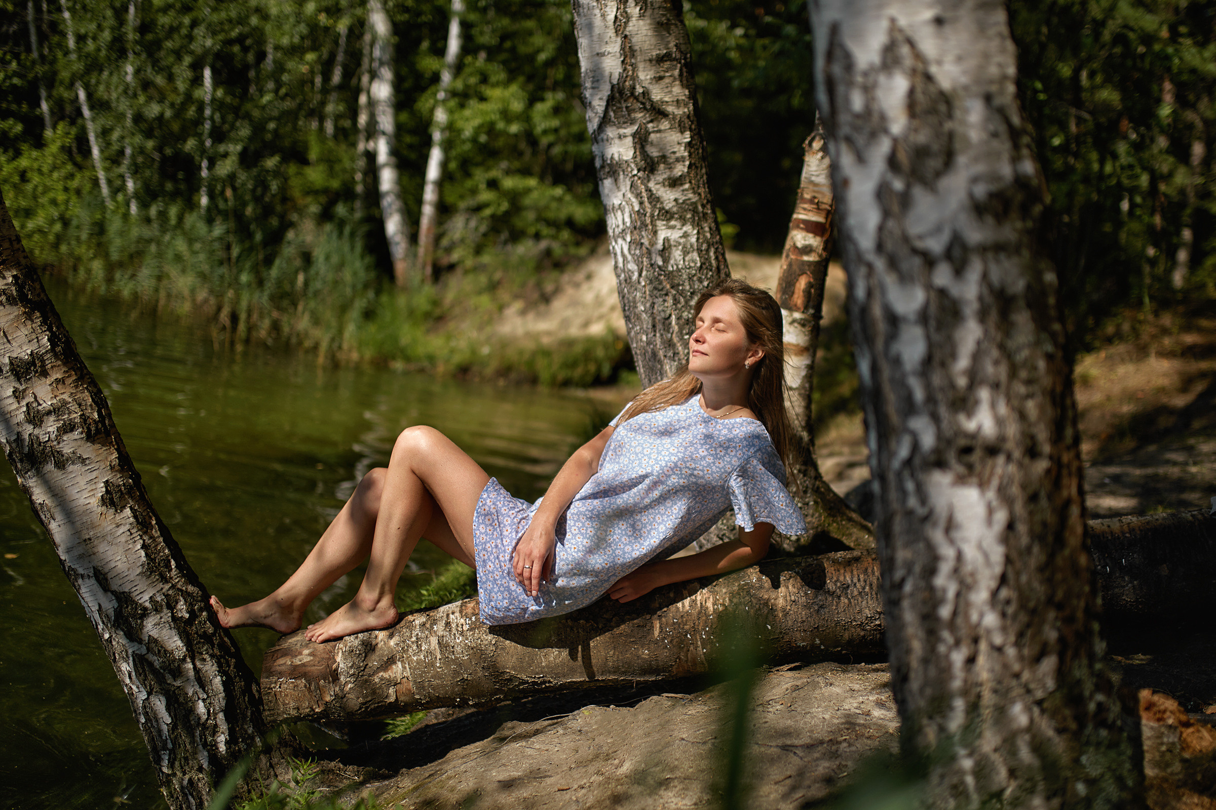 Утро на закате лета. Фотограф Роман Желтухин