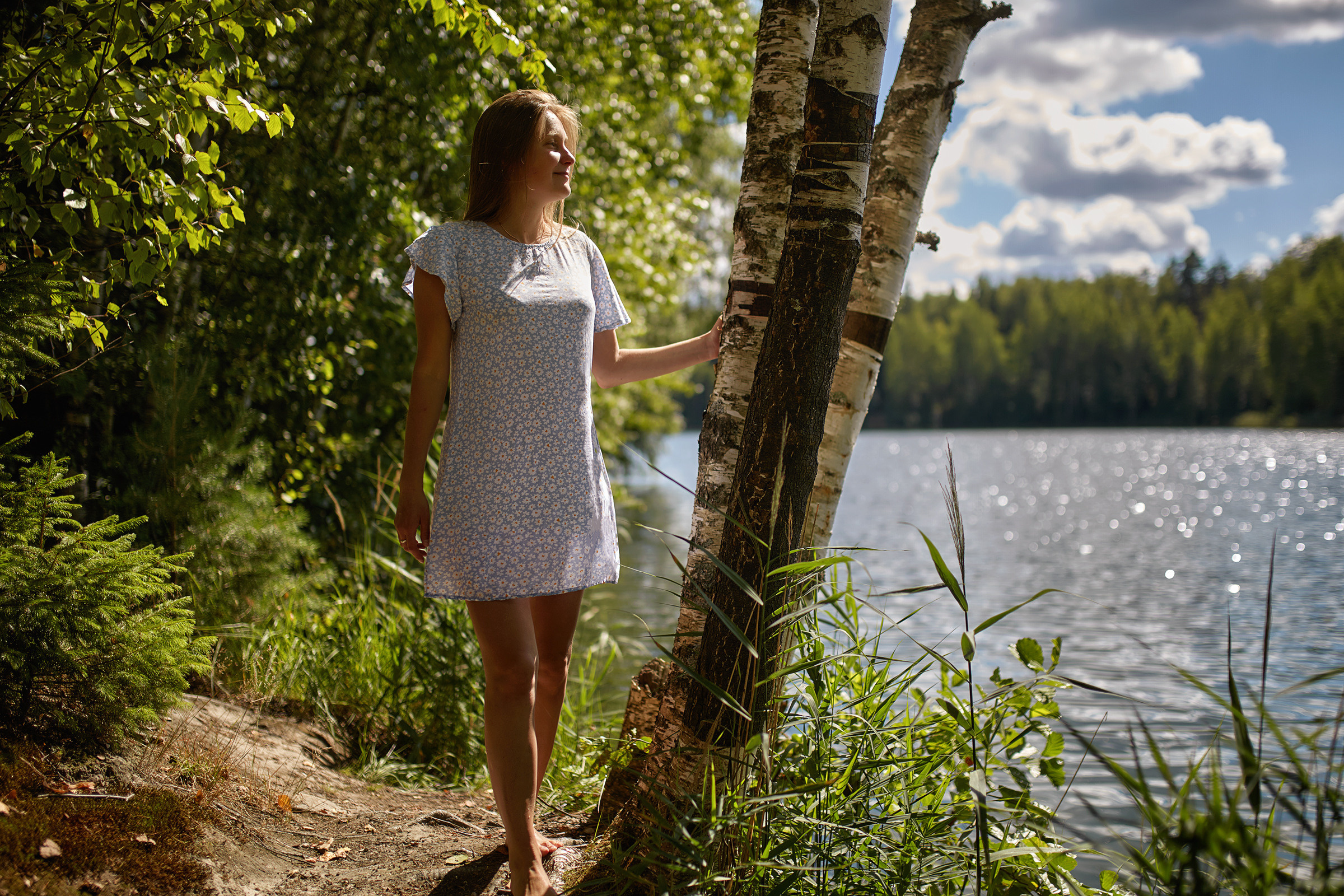 Утро на закате лета. Фотограф Роман Желтухин