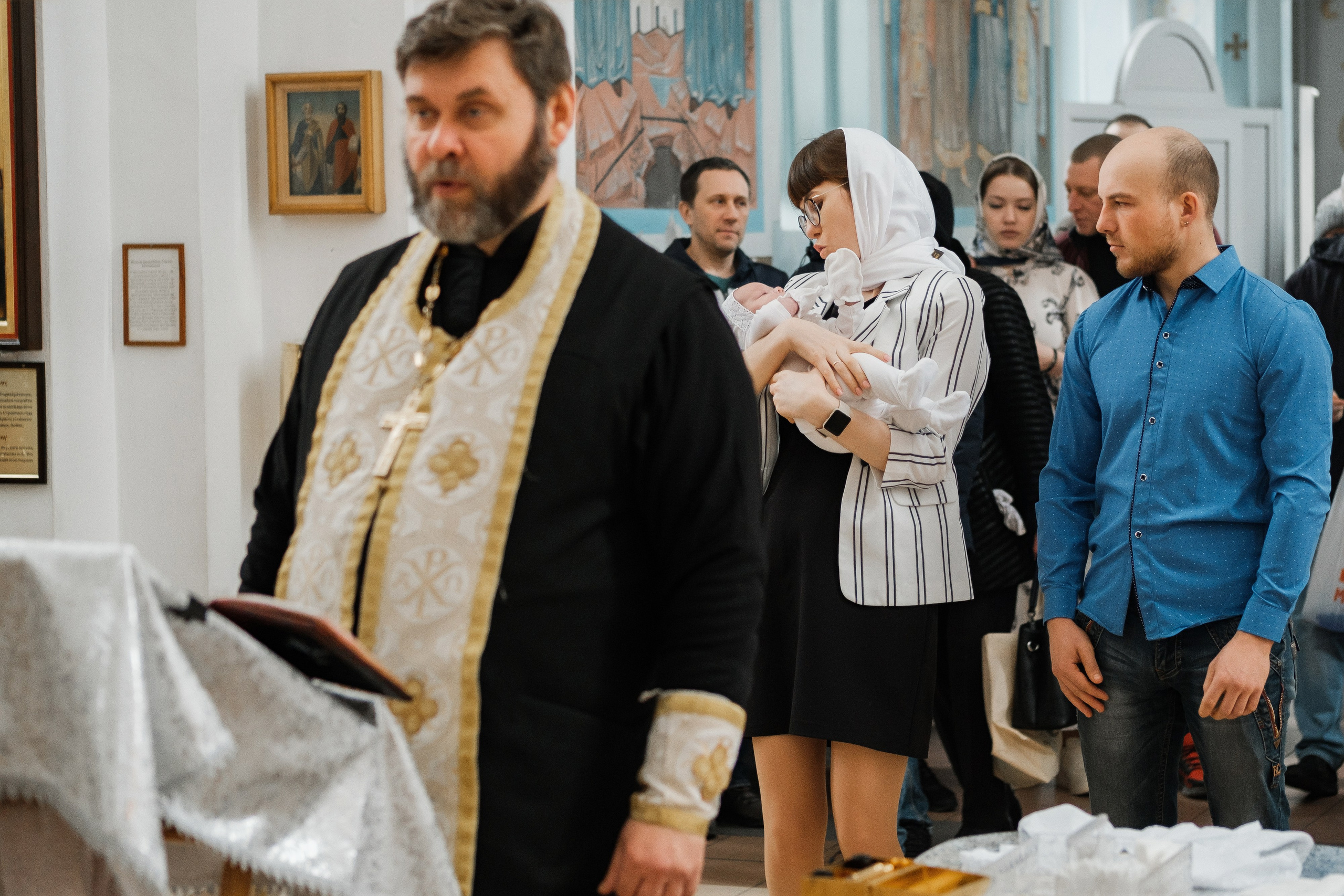 Крещение 15 марта 2023. Свадебный фотограф | репортаж | праздники | крещение