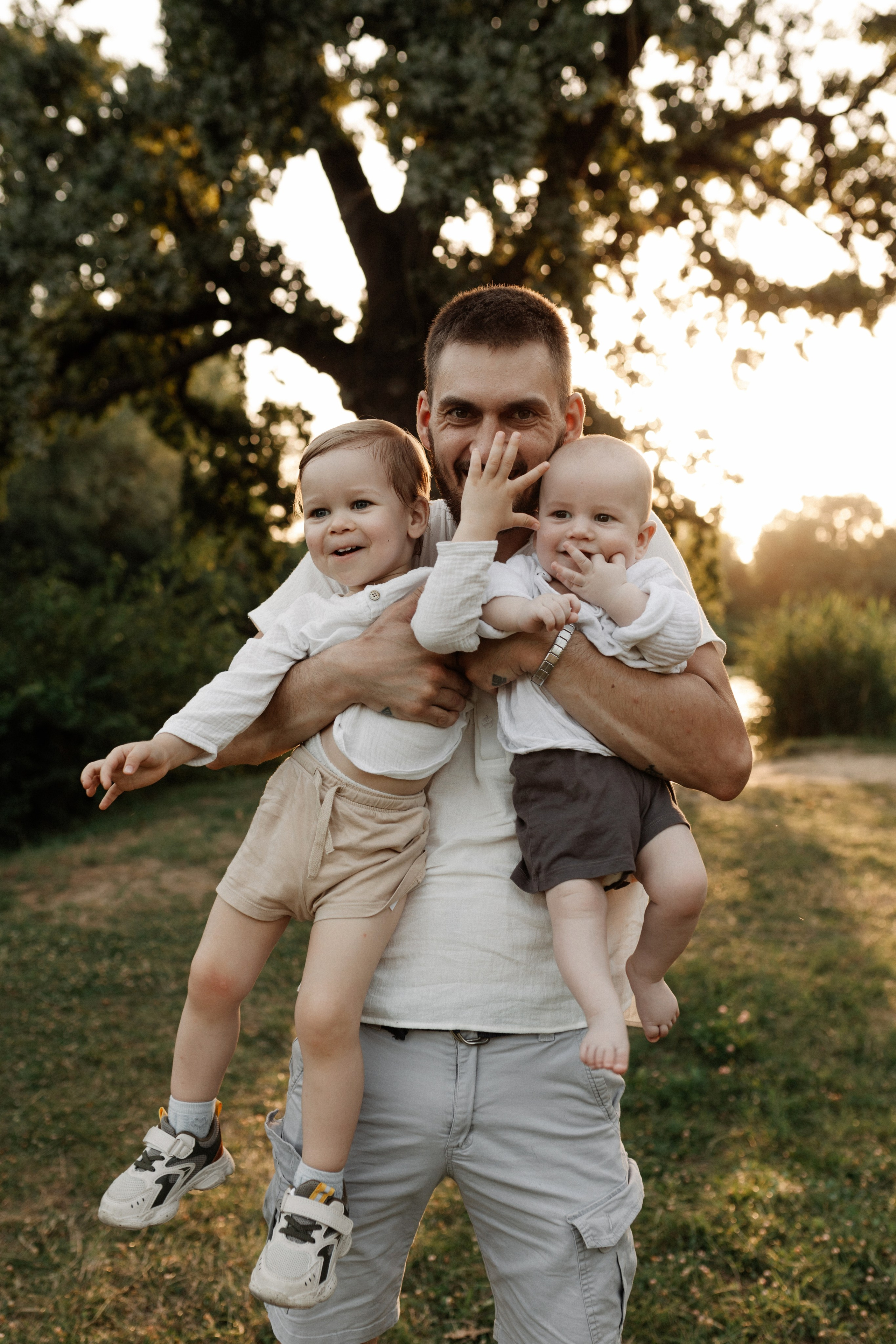 Оксана, Лёша, Рома и Коля. Семейный фотограф в Краснодаре Яна Морева
