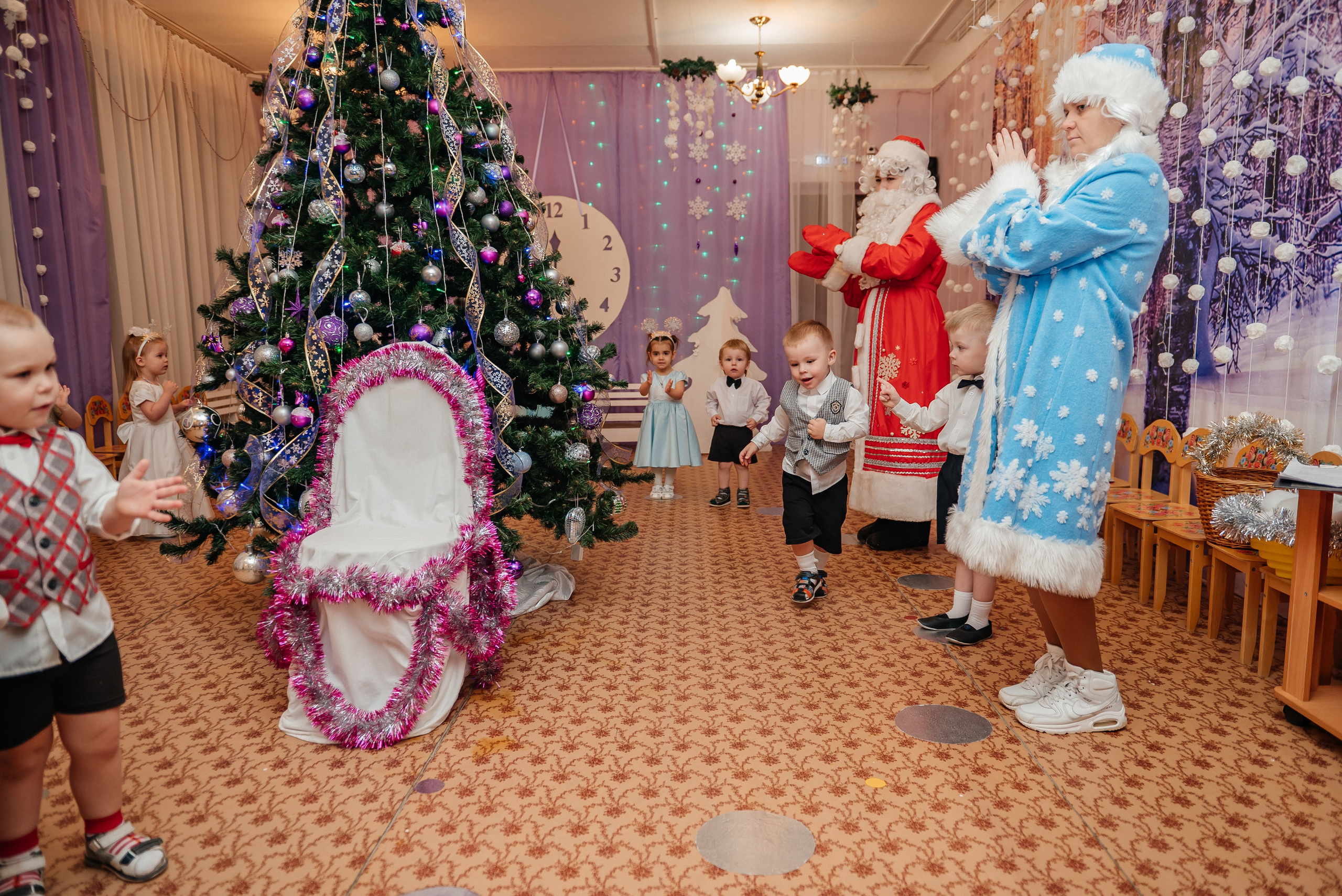 Новогодний утренник ДС № 99. Свадебный и семейный фотограф в Дзержинске Екатерина Шулакова