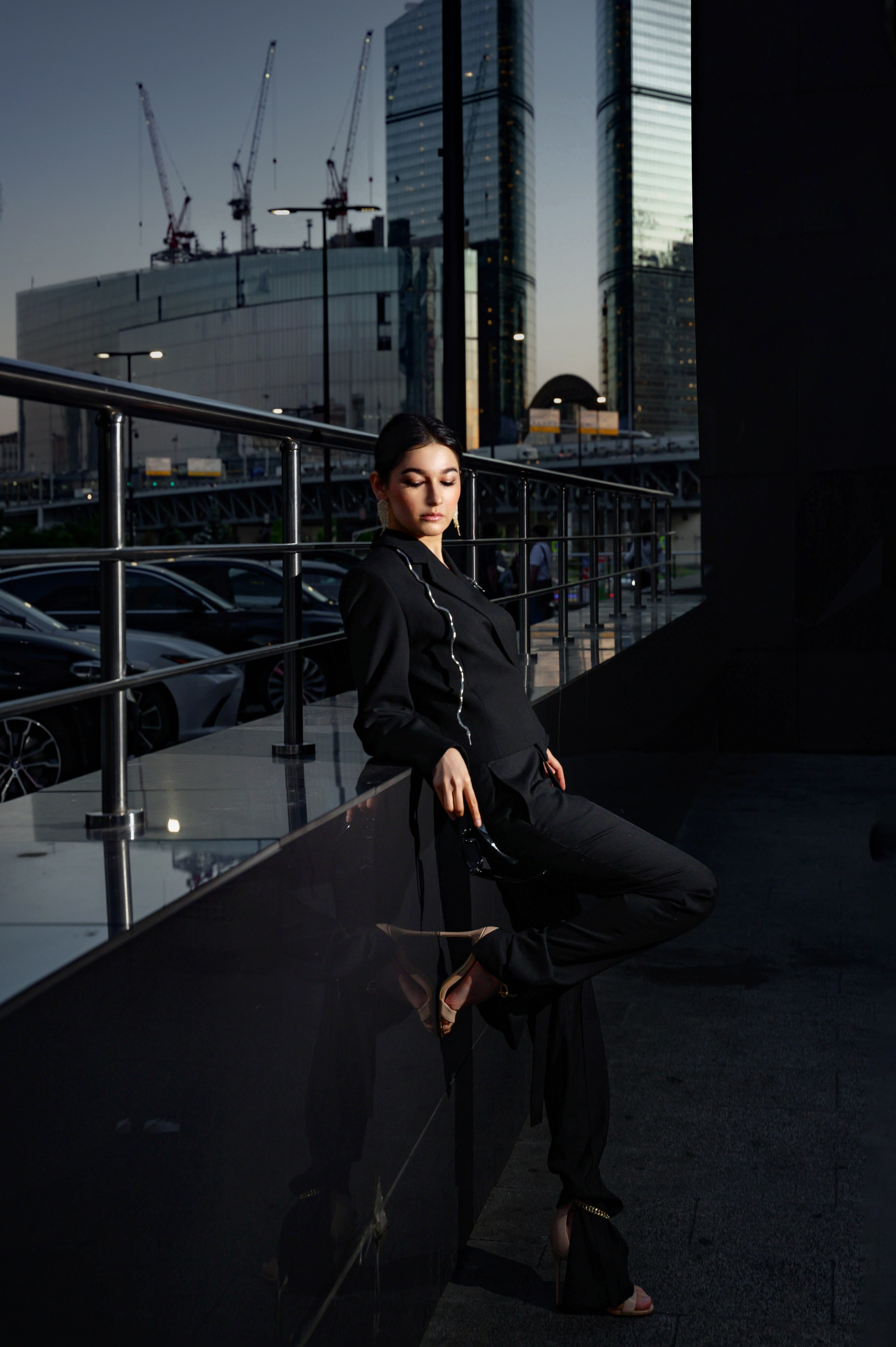 Наргиза Москва-Сити. Портретный и Фитнес фотограф в Москве Владислава Рыбалкина