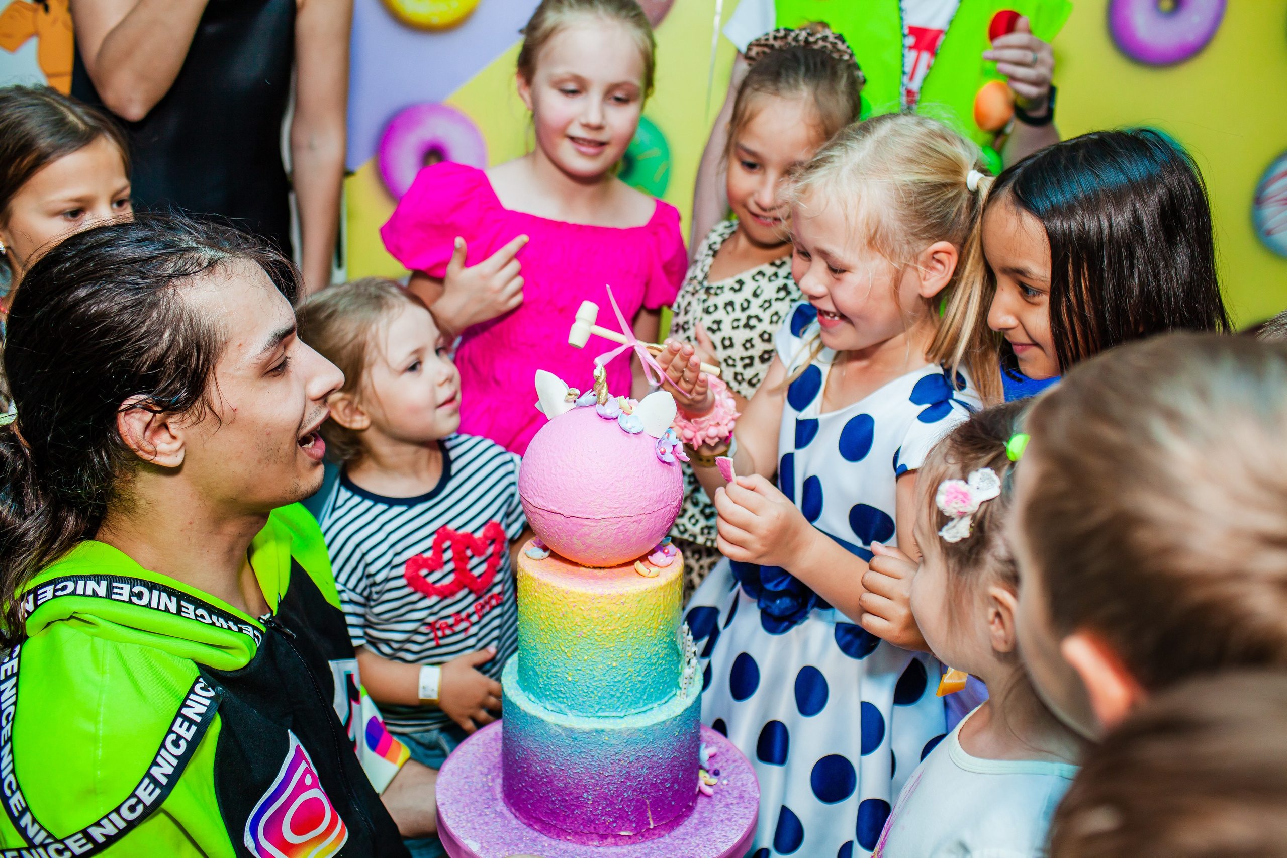 День рождения Даши Ленточная дискотека. Детский и семейный фотограф в Санкт-Петербурге Елизавета Сорокина