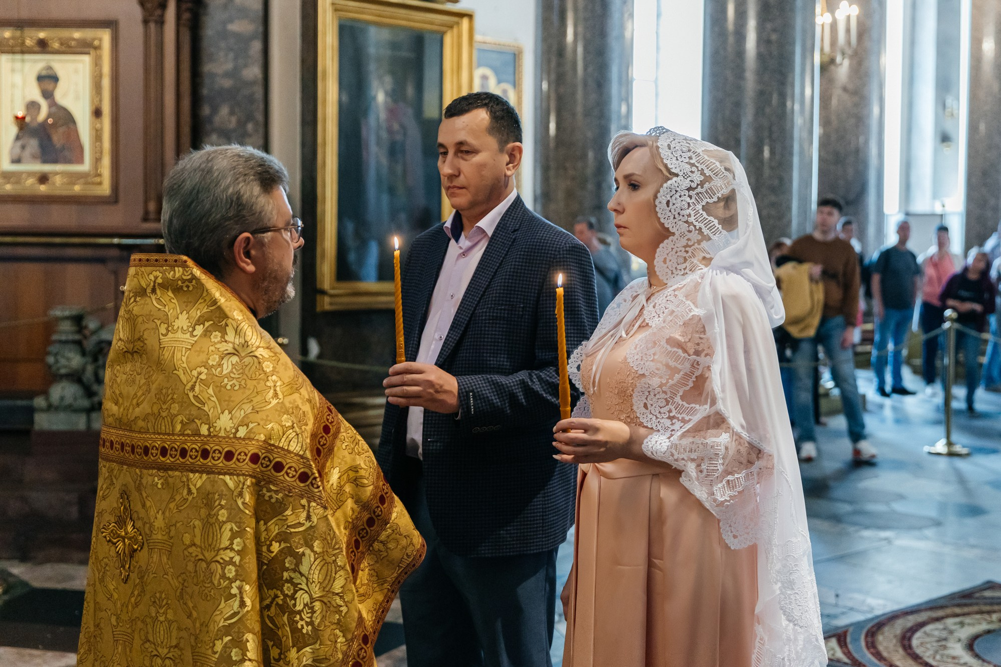 Таинство венчания Ирины и Андрея (19 июля 2023). Свадебный и семейный фотограф Крамар Наталья