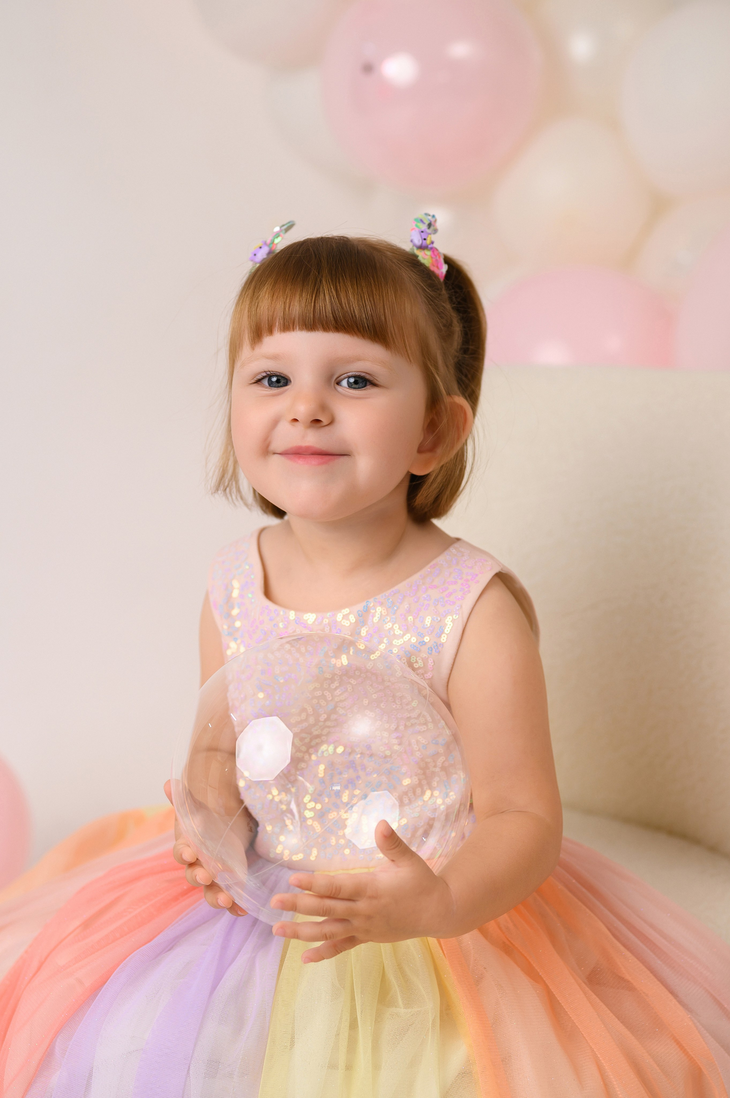 Платье единорожка 4 года. Детская и семейная фотостудия в Калининграде