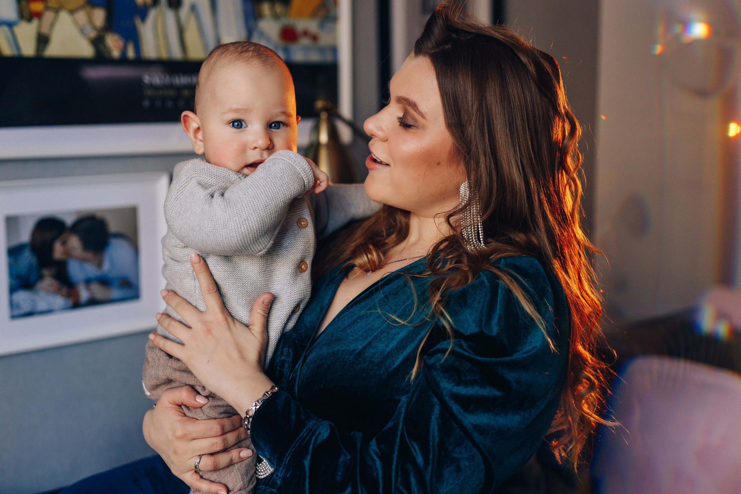 Семейная съёмка дома. Дмитрий Мартьянов семейный фотограф в Санкт-Петербурге