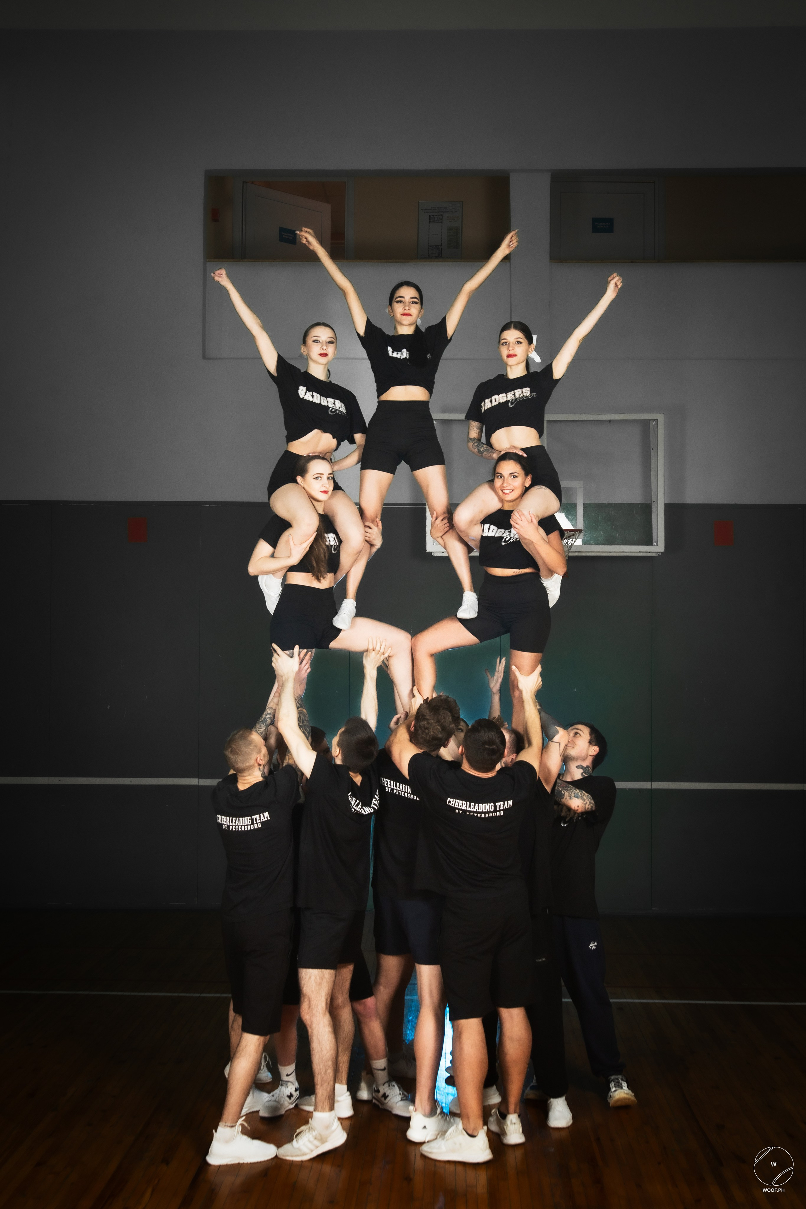 Badgers Cheer Team. Фотограф Александр Чистяков
