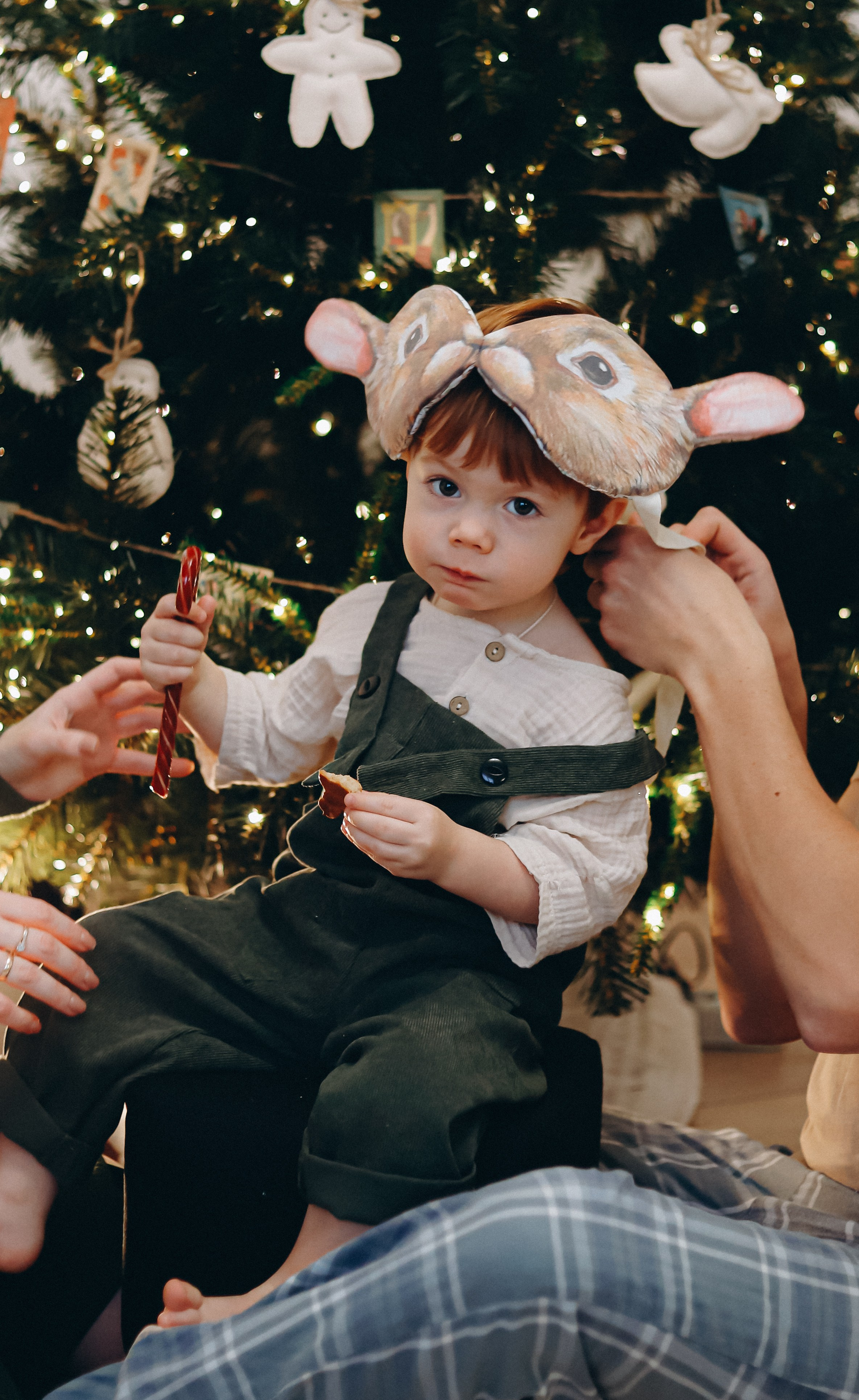 Домашняя новогодняя история. Алексей+Ксения+Дима. Услуги