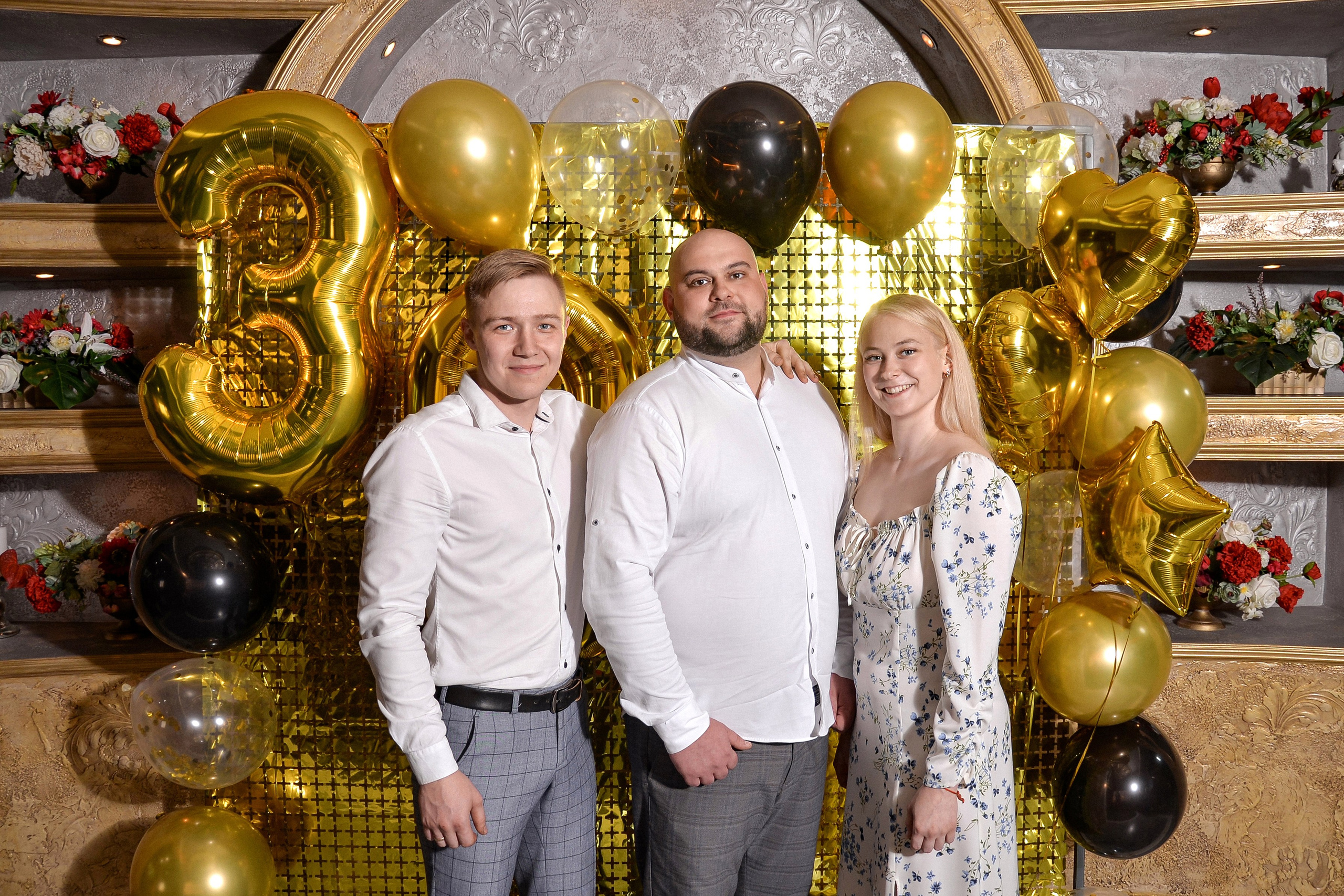 ДР Александр, ресторан Парадиз (в ретуши). Семейный и свадебный фотограф Галина Абакумова, фотосессии в Белгороде