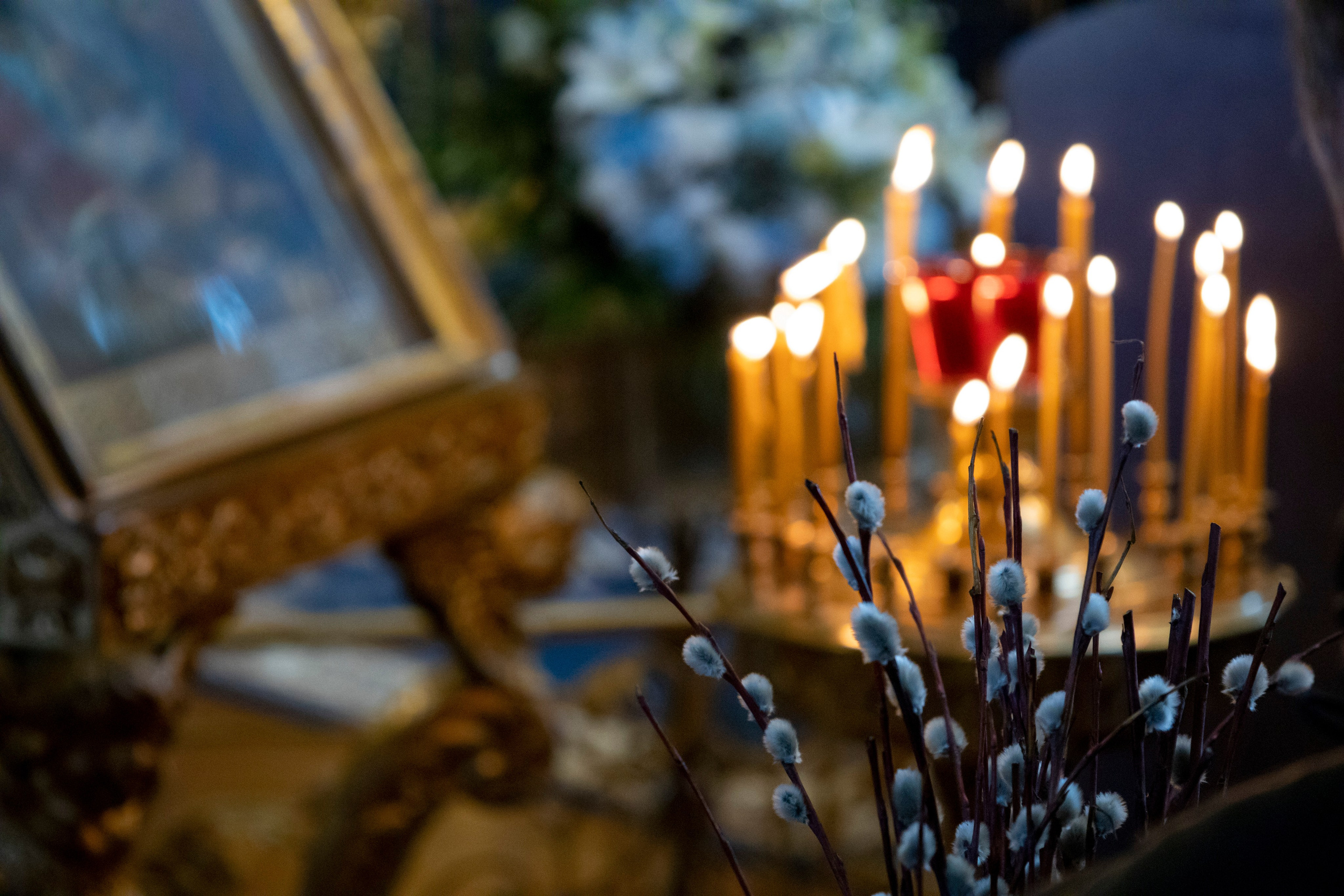 ВХОД ГОСПОДЕНЬ В ИЕРУСАЛИМ. НИКОЛО-БОГОЯВЛЕНСКИЙ МОРСКОЙ СОБОР