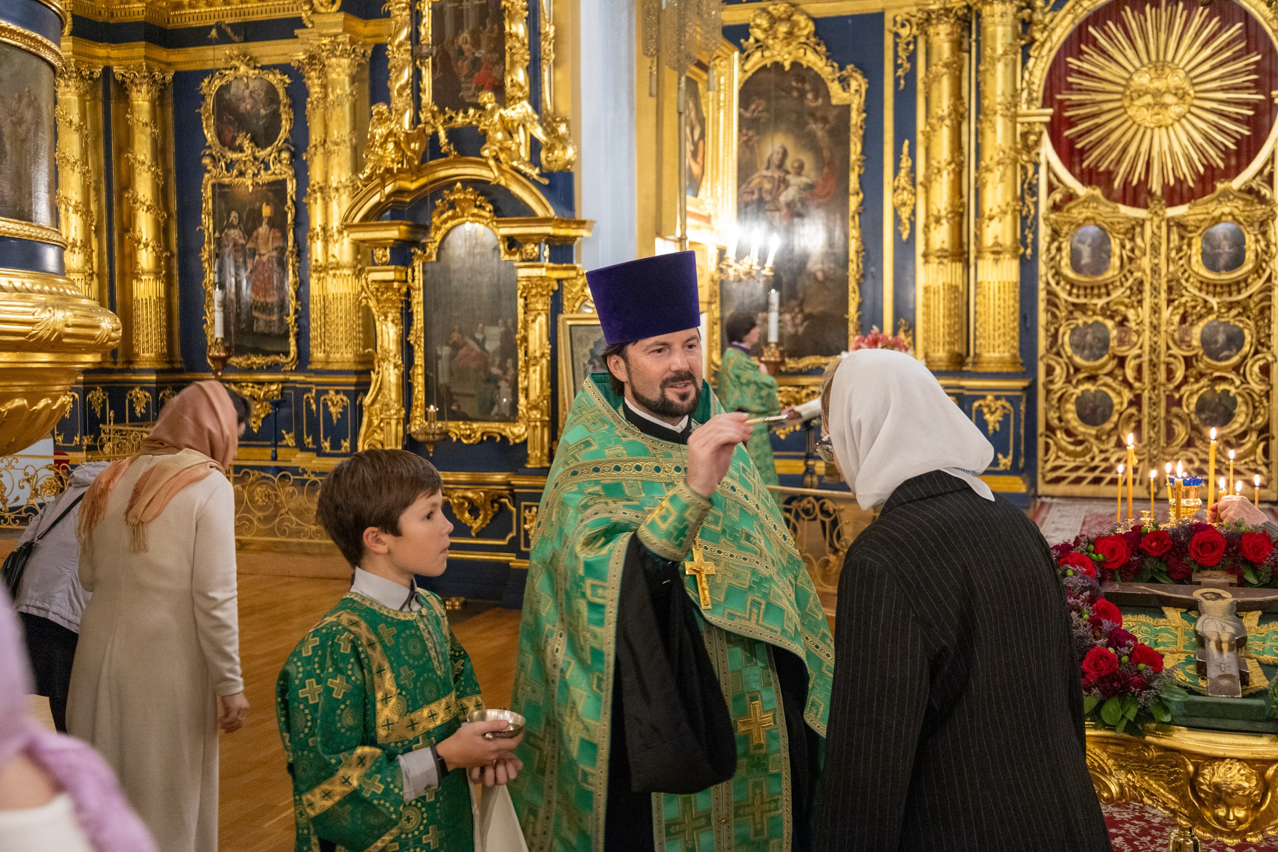 Всемирное Воздвижение Честного и Животворящего Креста Господня. НИКОЛО-БОГОЯВЛЕНСКИЙ МОРСКОЙ СОБОР