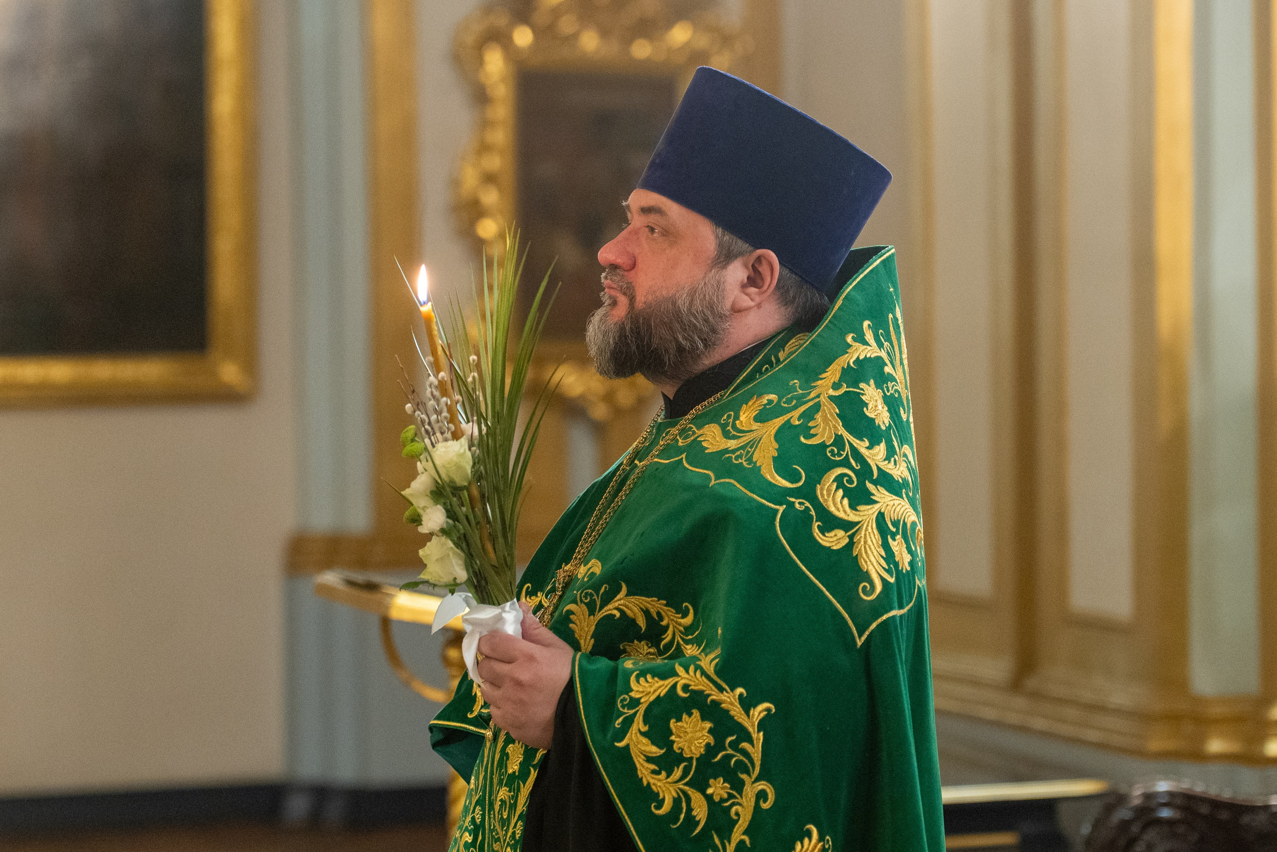 Суббота 6-й седмицы, ваий. Лазарева суббота. Воскрешение прав. Лазаря. НИКОЛО-БОГОЯВЛЕНСКИЙ МОРСКОЙ СОБОР