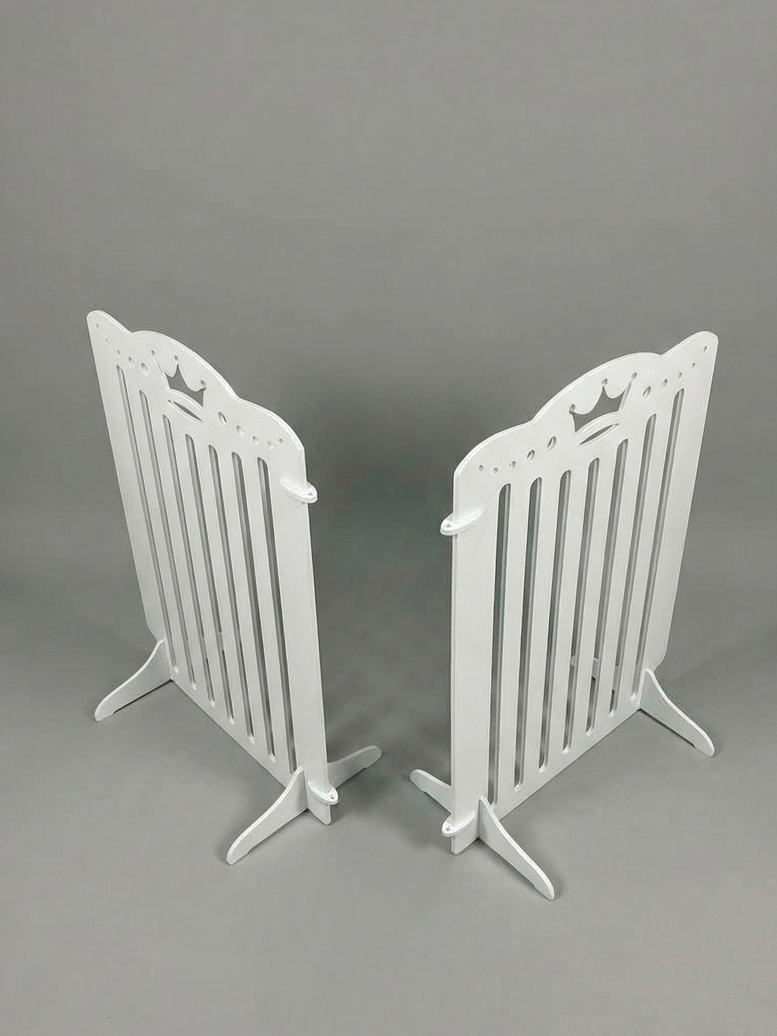 Вольер 2 приставные секции (Белые). Murstyle