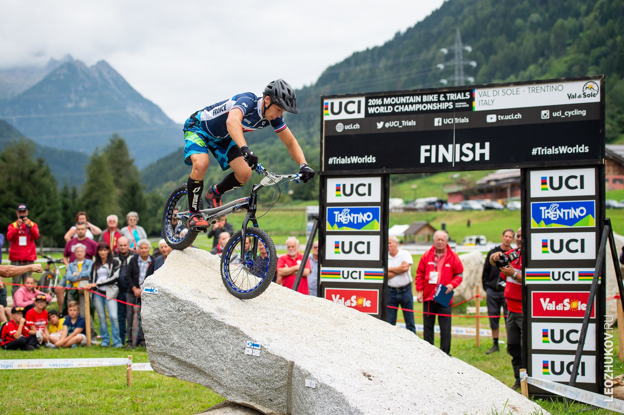 UCI Trials World Championships 2016 — qualifications. Спортивный фотограф Леонид Жуков