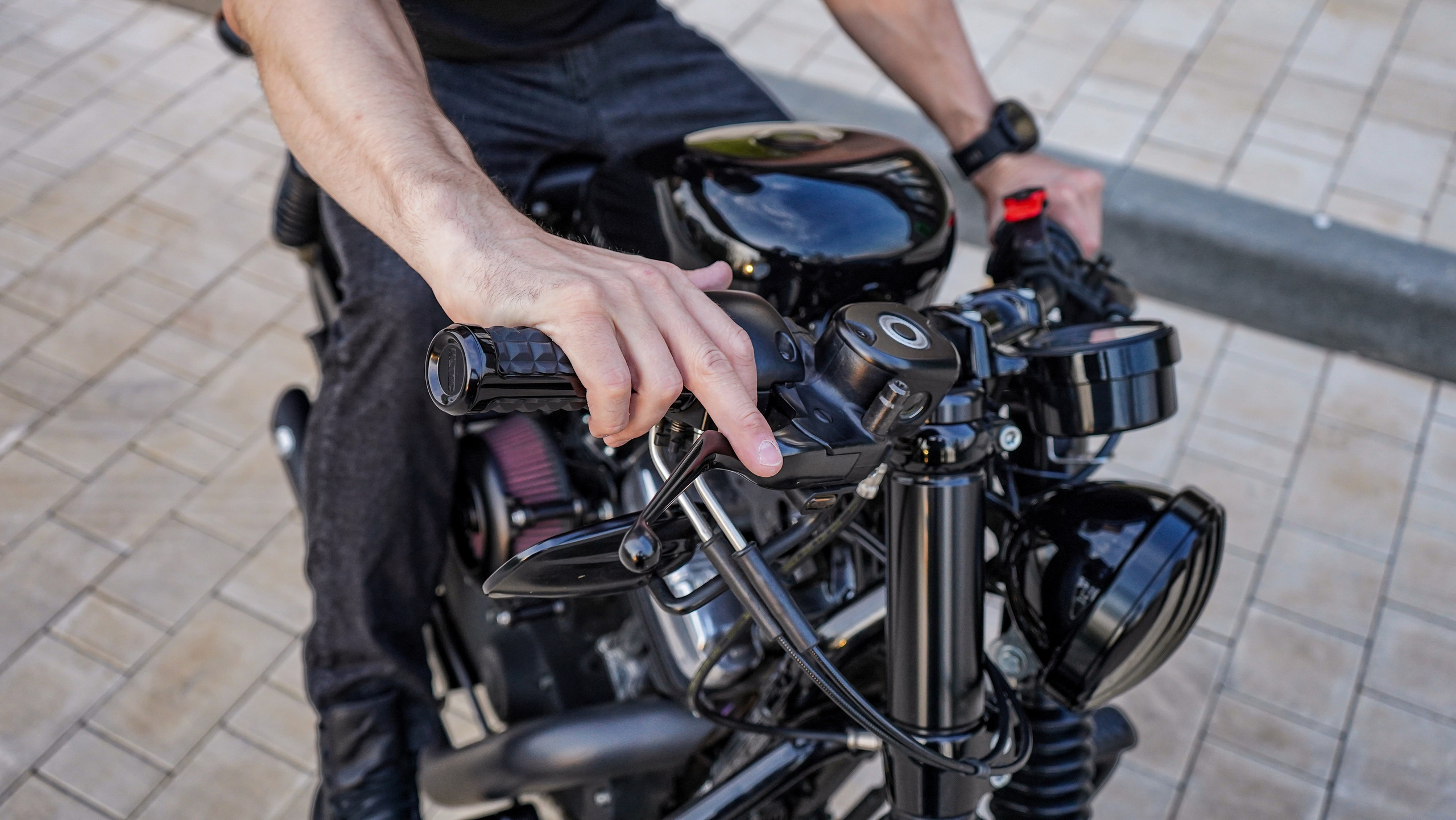 Harley-Davidson Sportster 1200 forty-eight. Автомобильный фотограф Шакая Кирилл