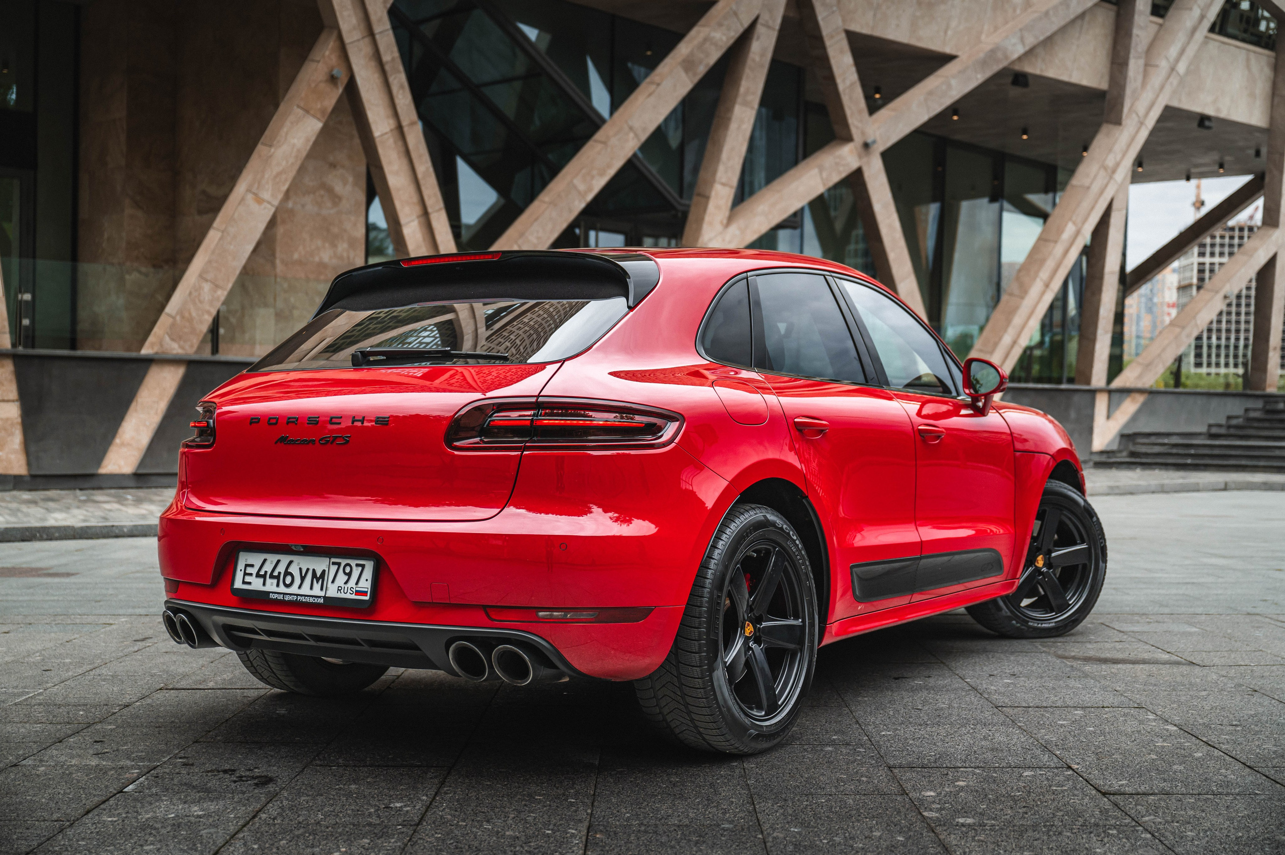 Porsche Macan GTS. Автомобильный фотограф в Москве — Сидоров Дмитрий