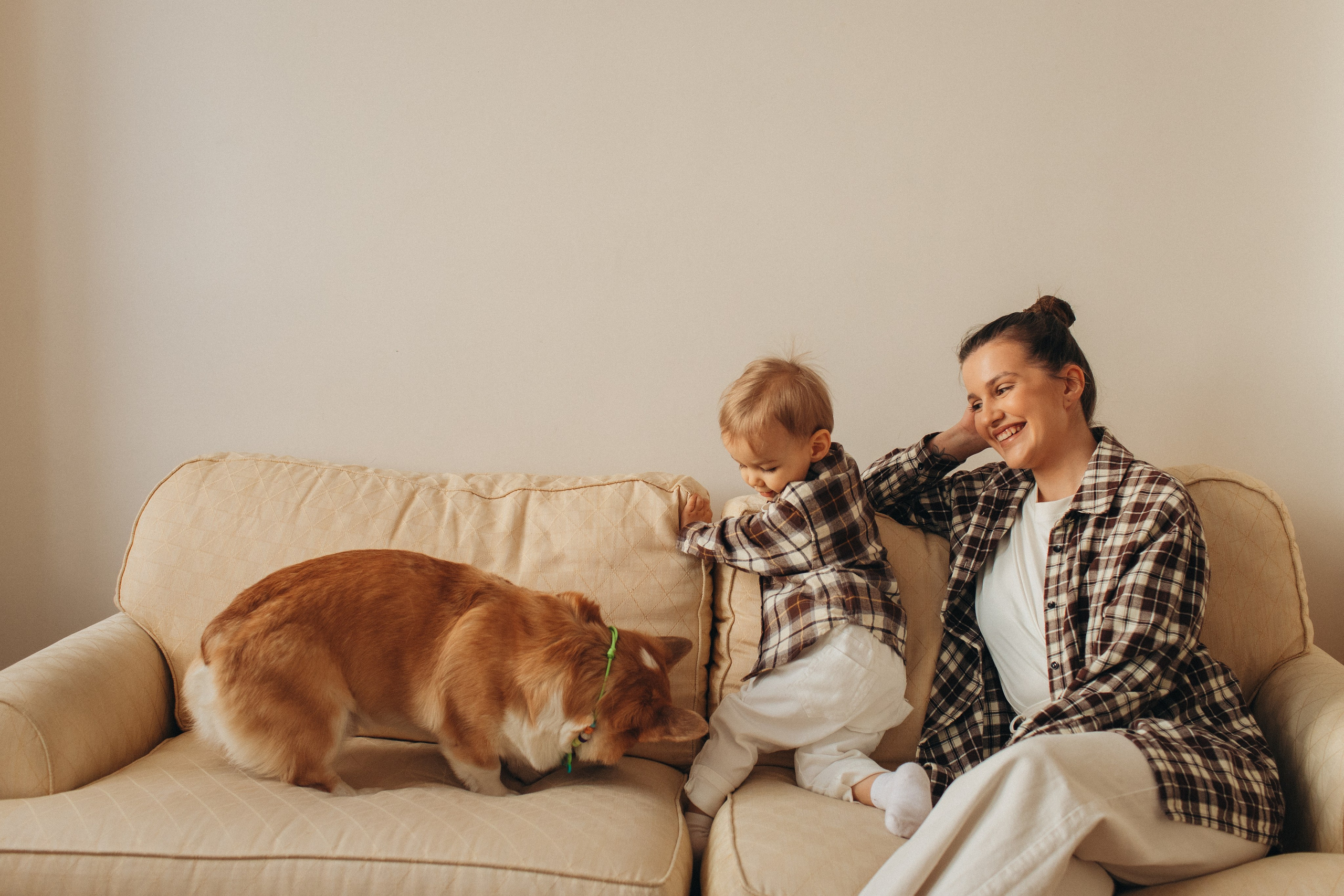 Сашка, Влада и Джерри. Семейный фотограф в Москве